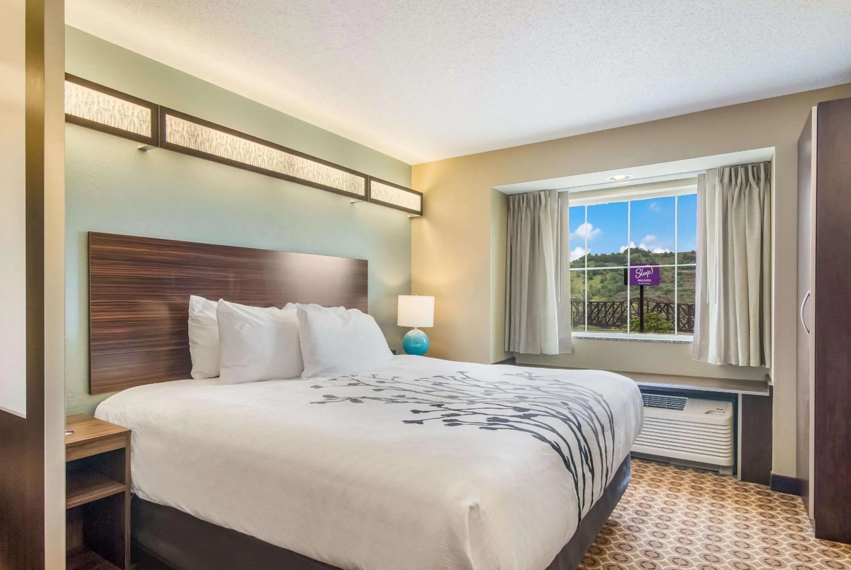 Photo of the whole room in Sleep Inn & Suites Steubenville at the University