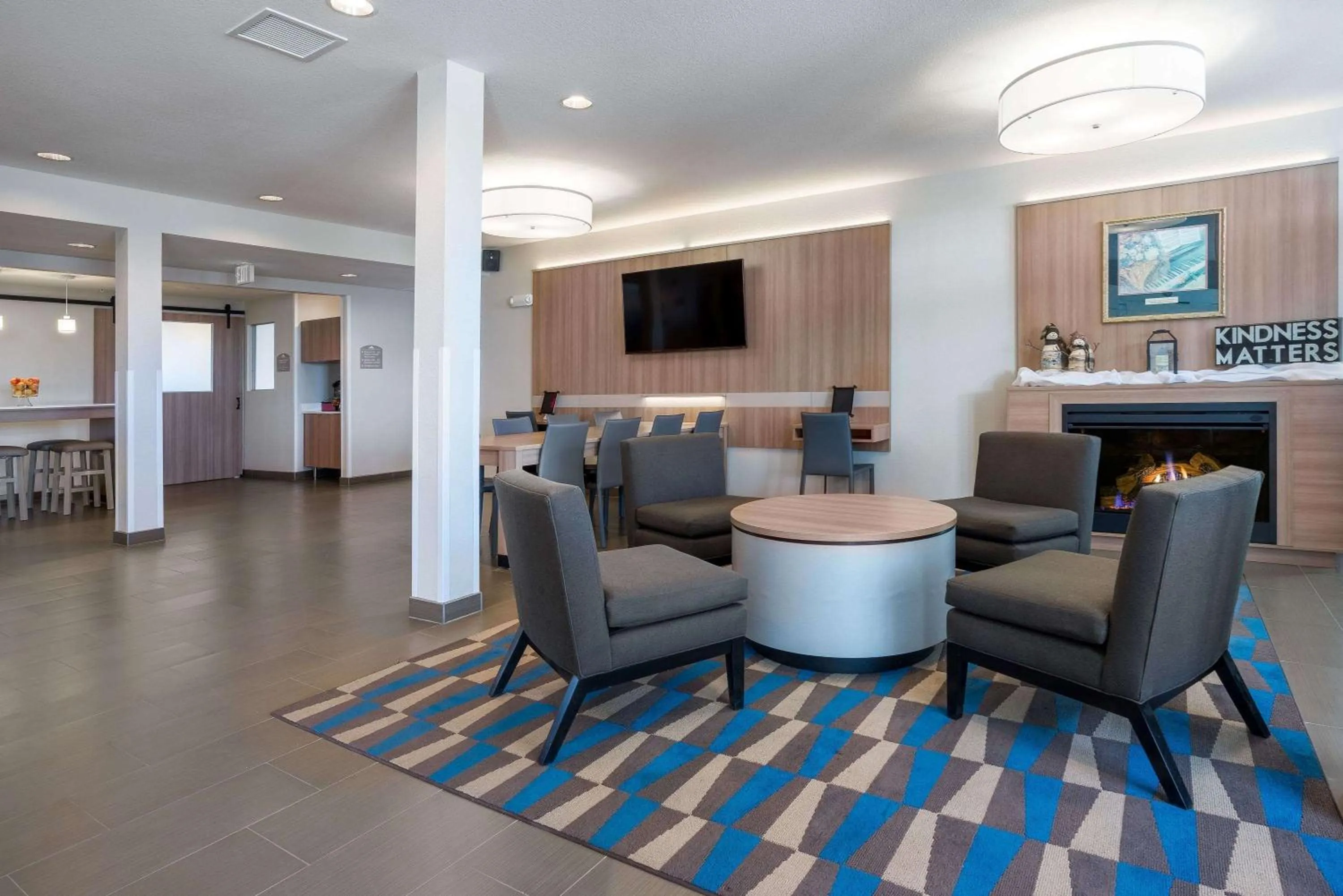 Lobby or reception in Microtel Inn & Suites By Wyndham Moorhead Fargo Area