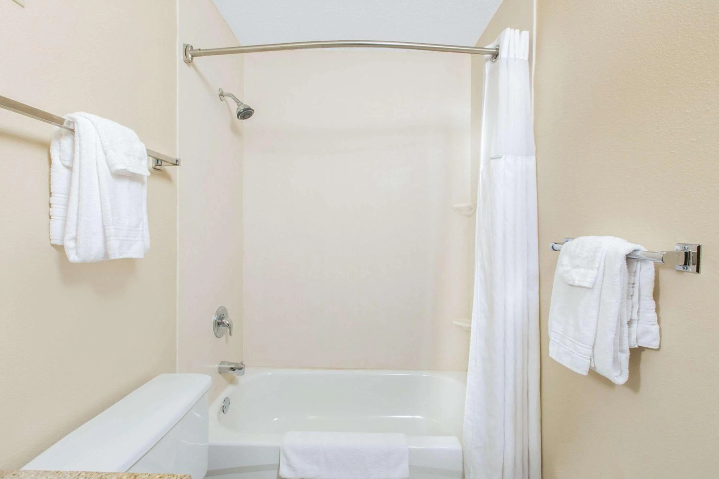 Bathroom in Super 8 by Wyndham Fairmont