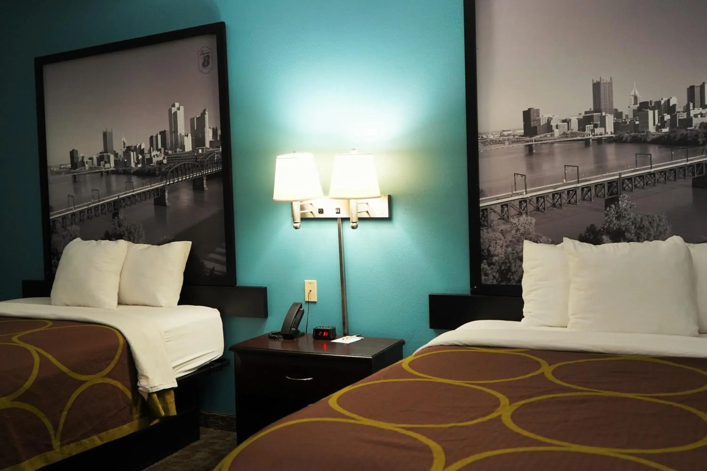 Bed in Super 8 by Wyndham Grove City Bed in Super 8 by Wyndham Grove City