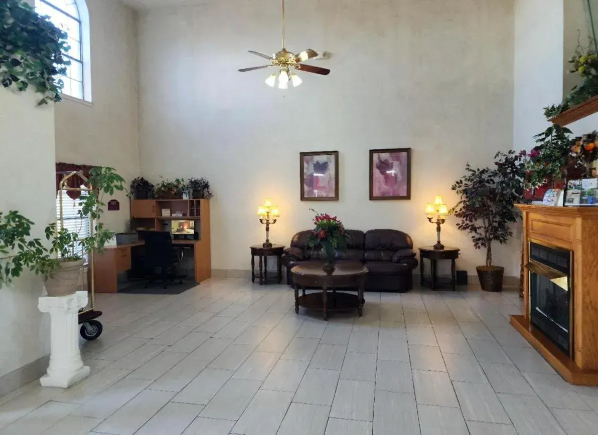 Lobby or reception in Super 8 by Wyndham White Hall Lobby or reception in Super 8 by Wyndham White Hall