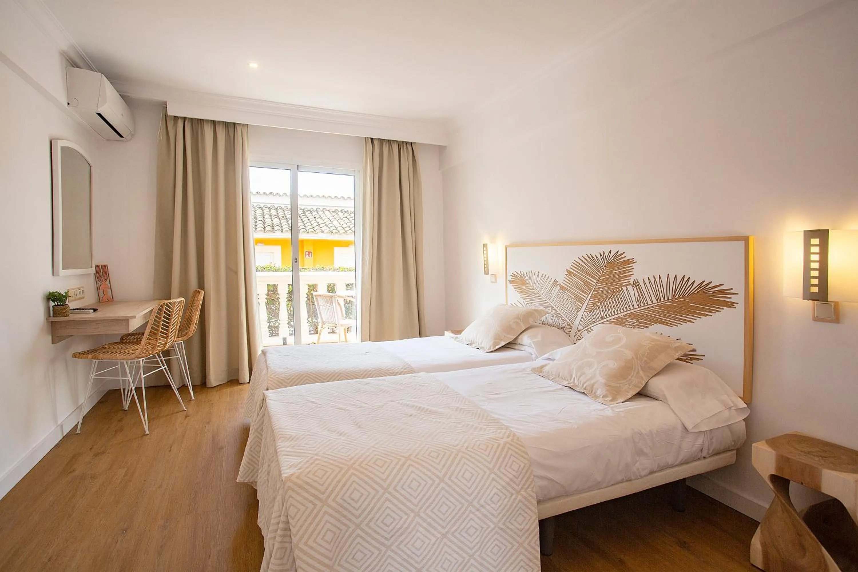 Bed in Hotel Cupidor