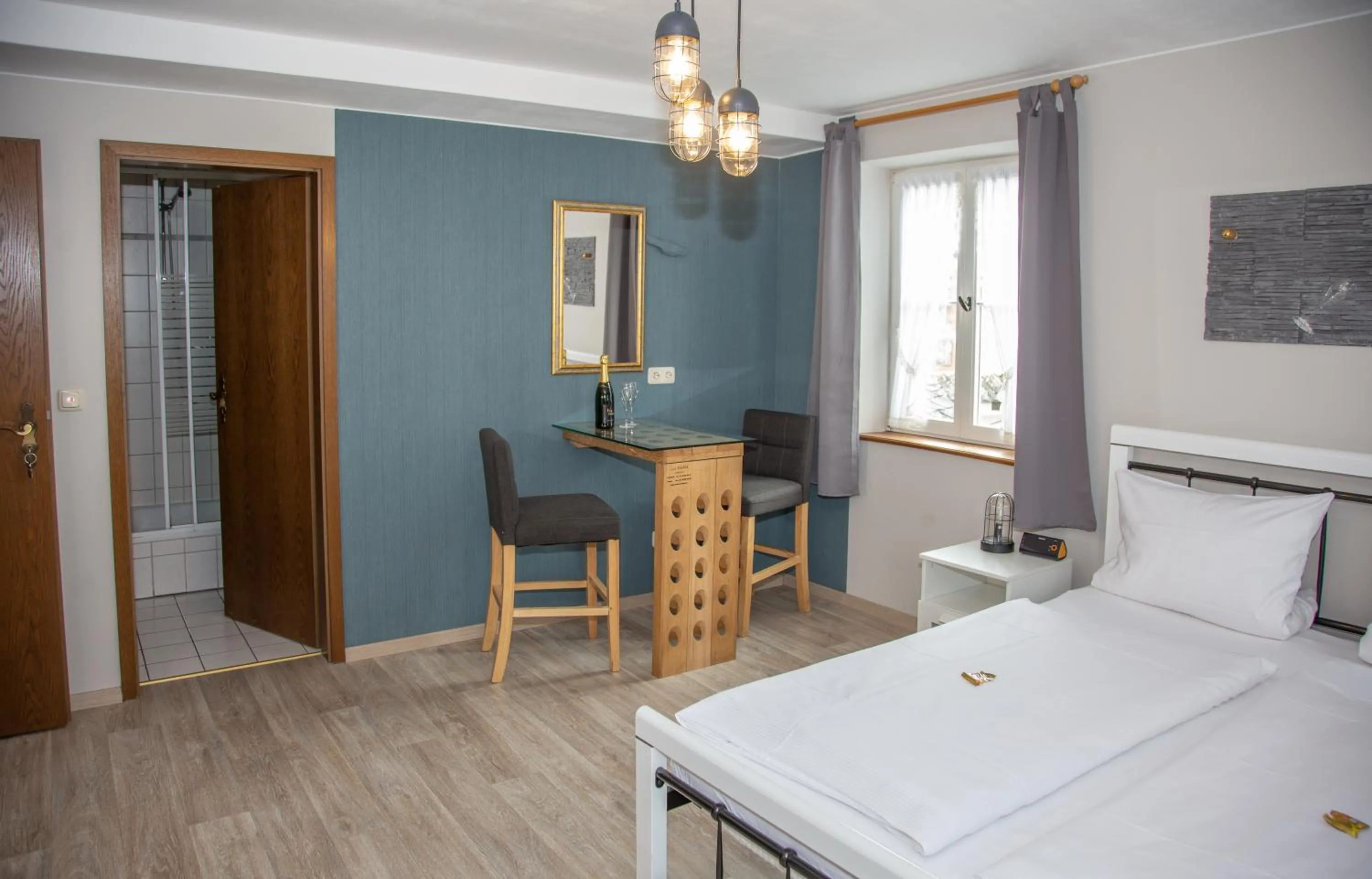 Bed in Weinhaus Kurtrierer Hof