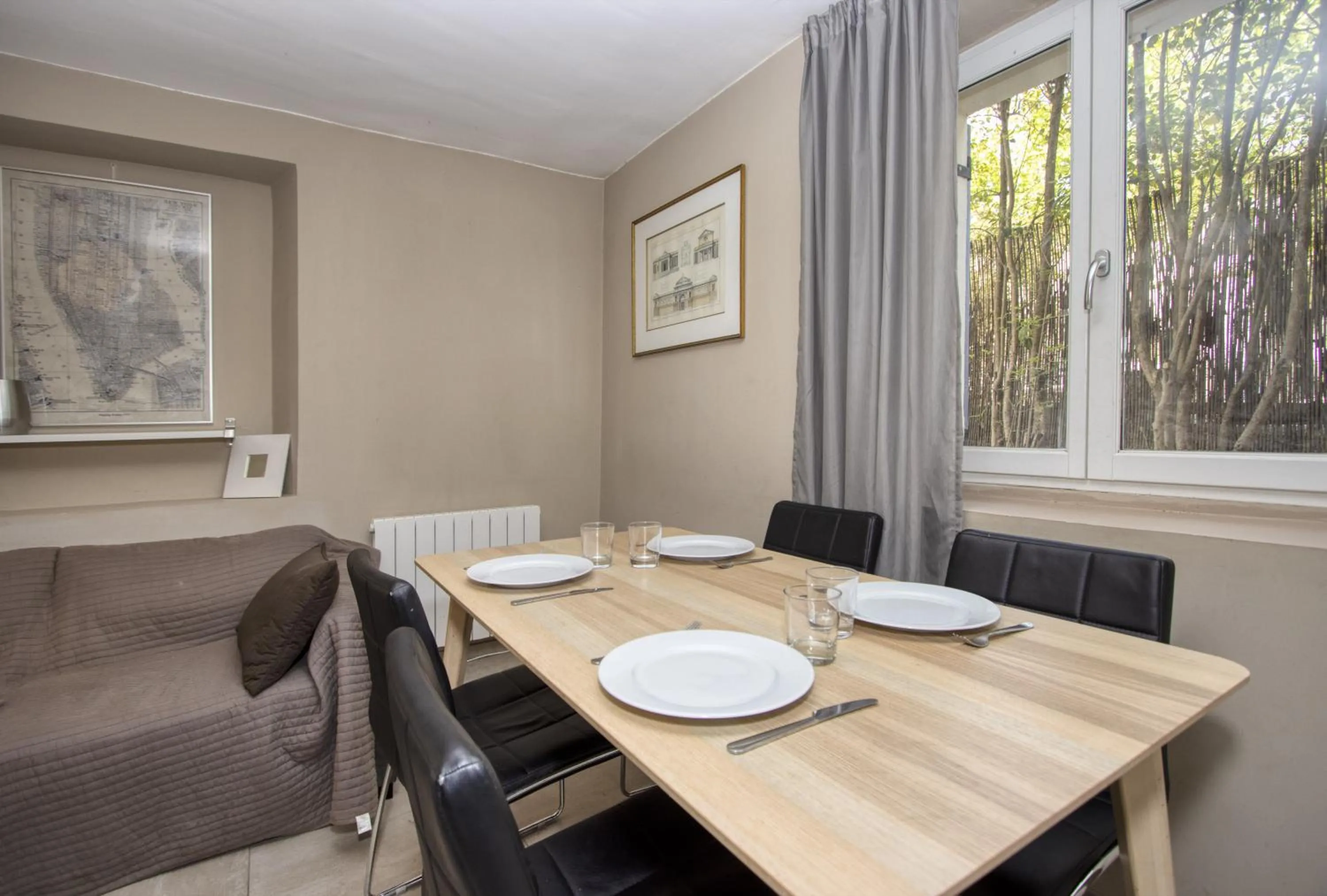 Dining area in Villa Maredda