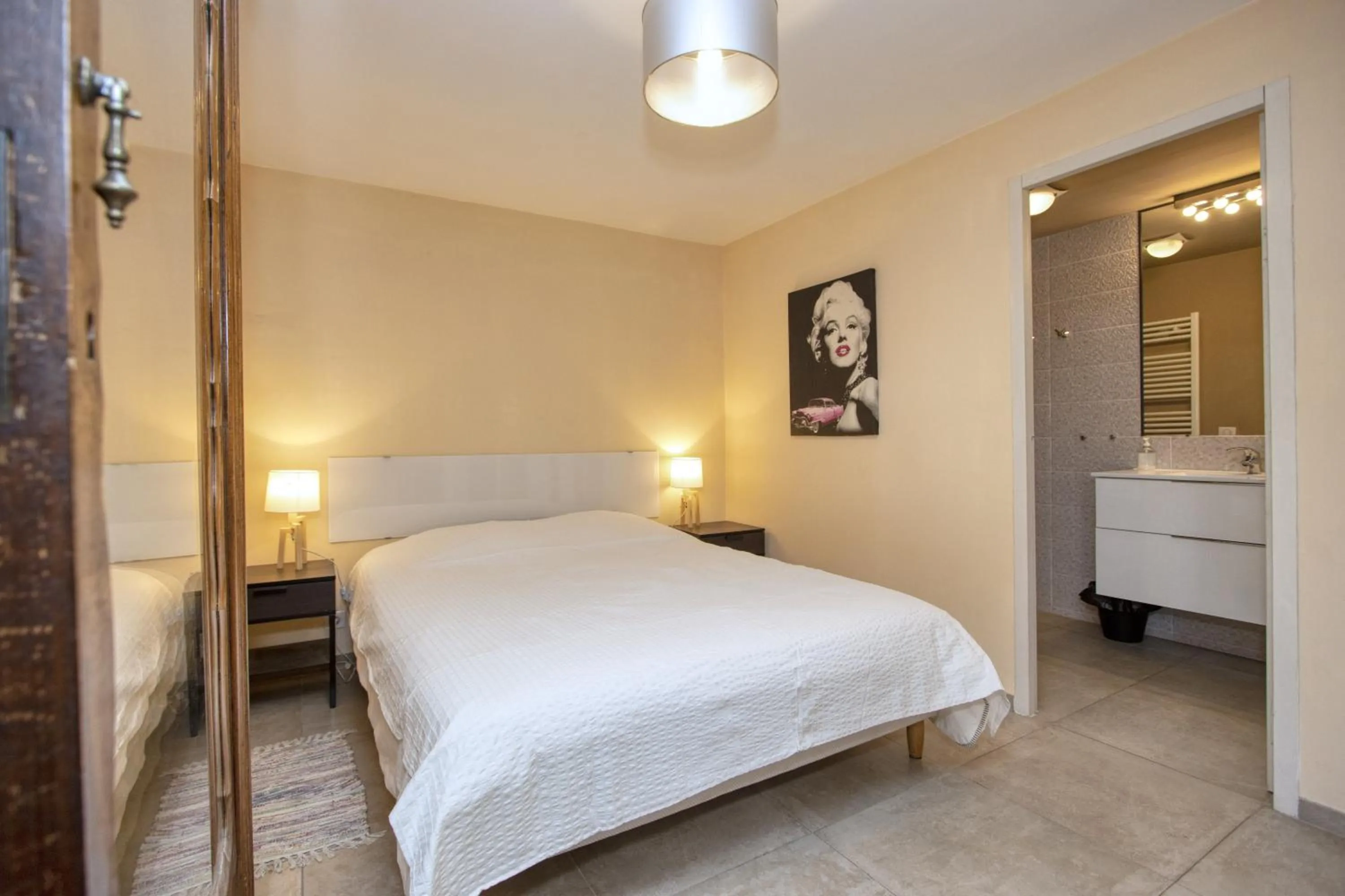 Bed in Villa Maredda