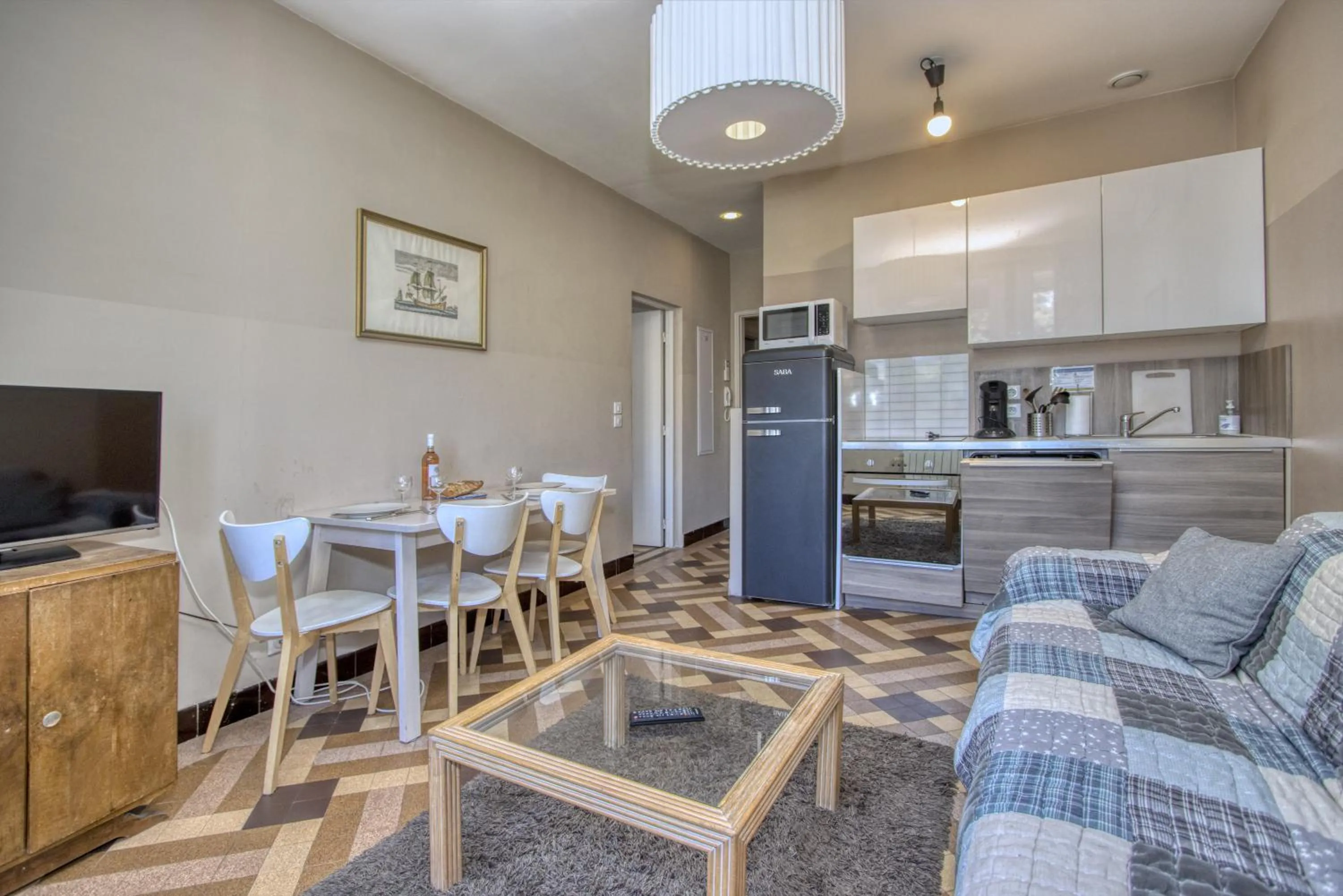 Living room in Villa Maredda