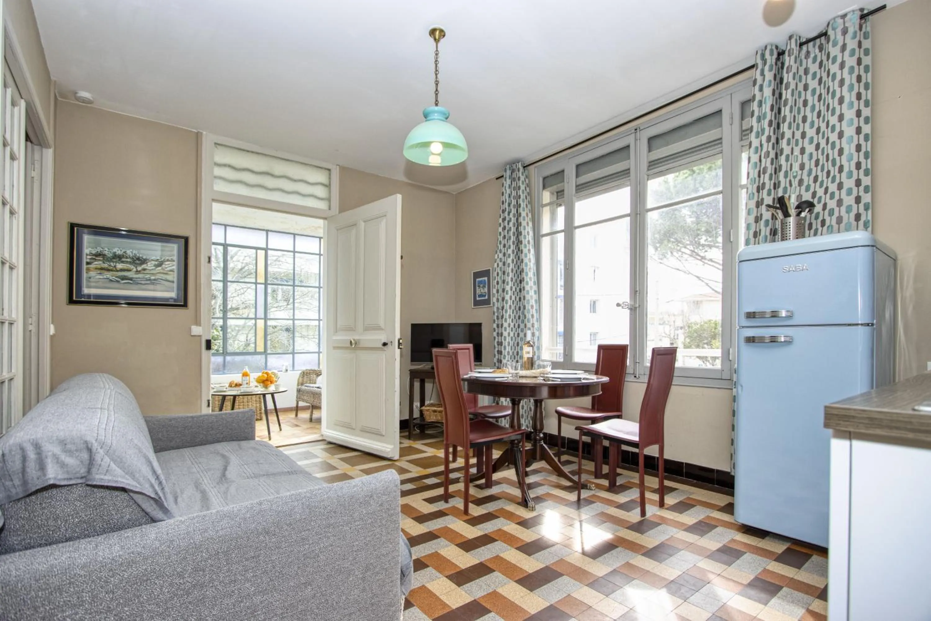 Dining area in Villa Maredda