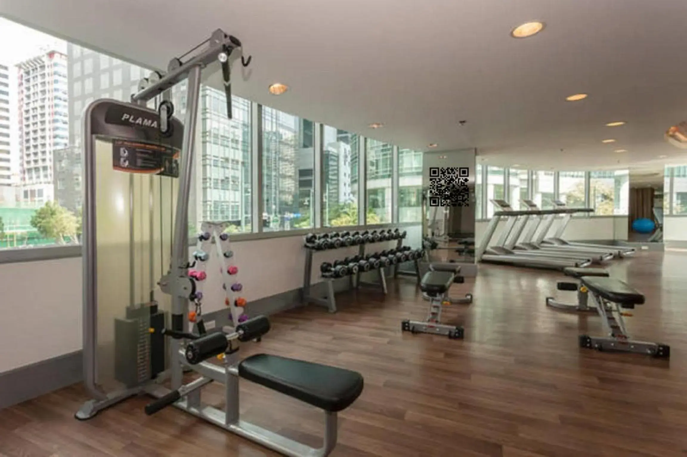 Fitness centre/facilities in Avant Apartments at The Fort Fitness centre/facilities in Avant Apartments at The Fort