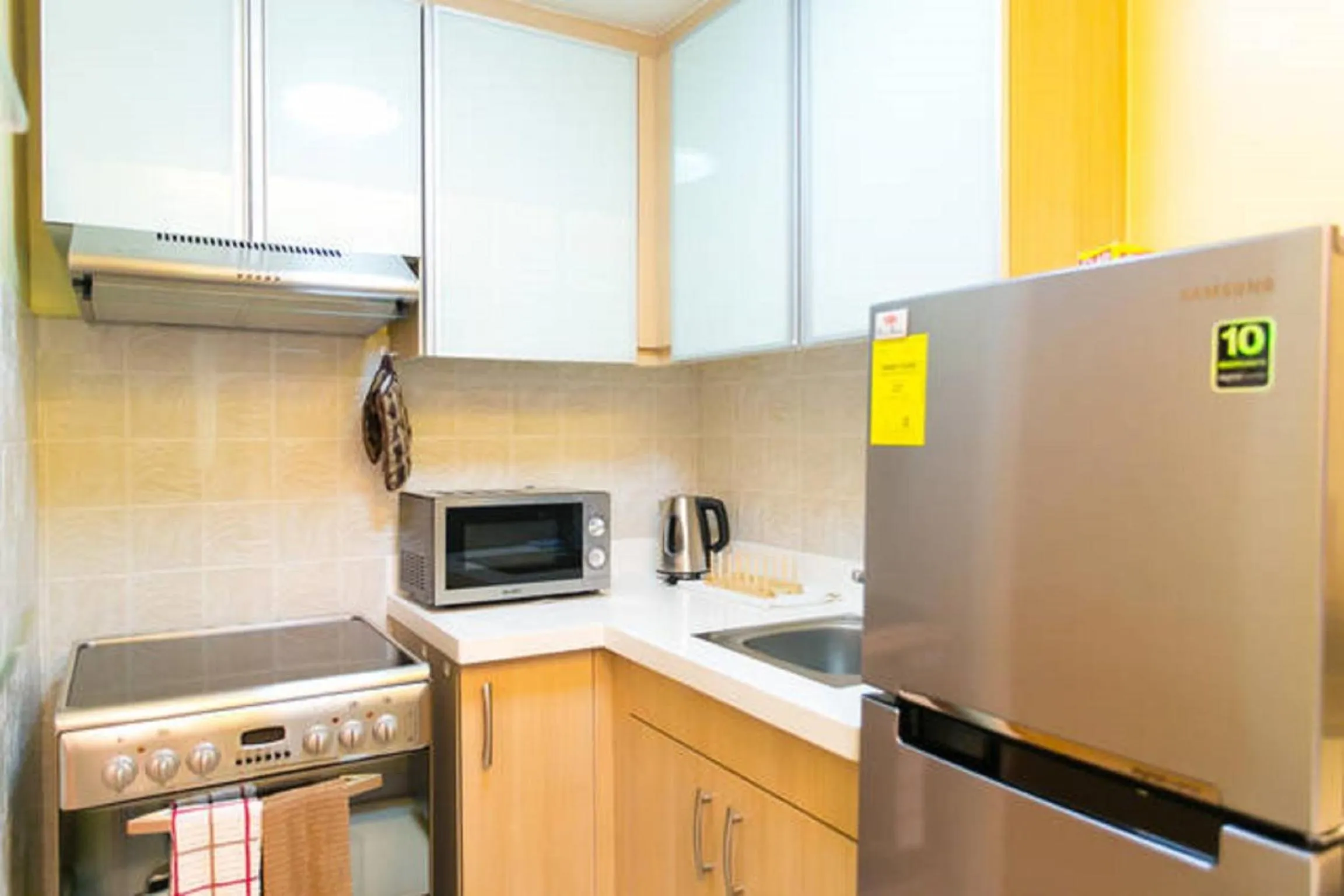 Kitchen or kitchenette in Avant Apartments at The Fort