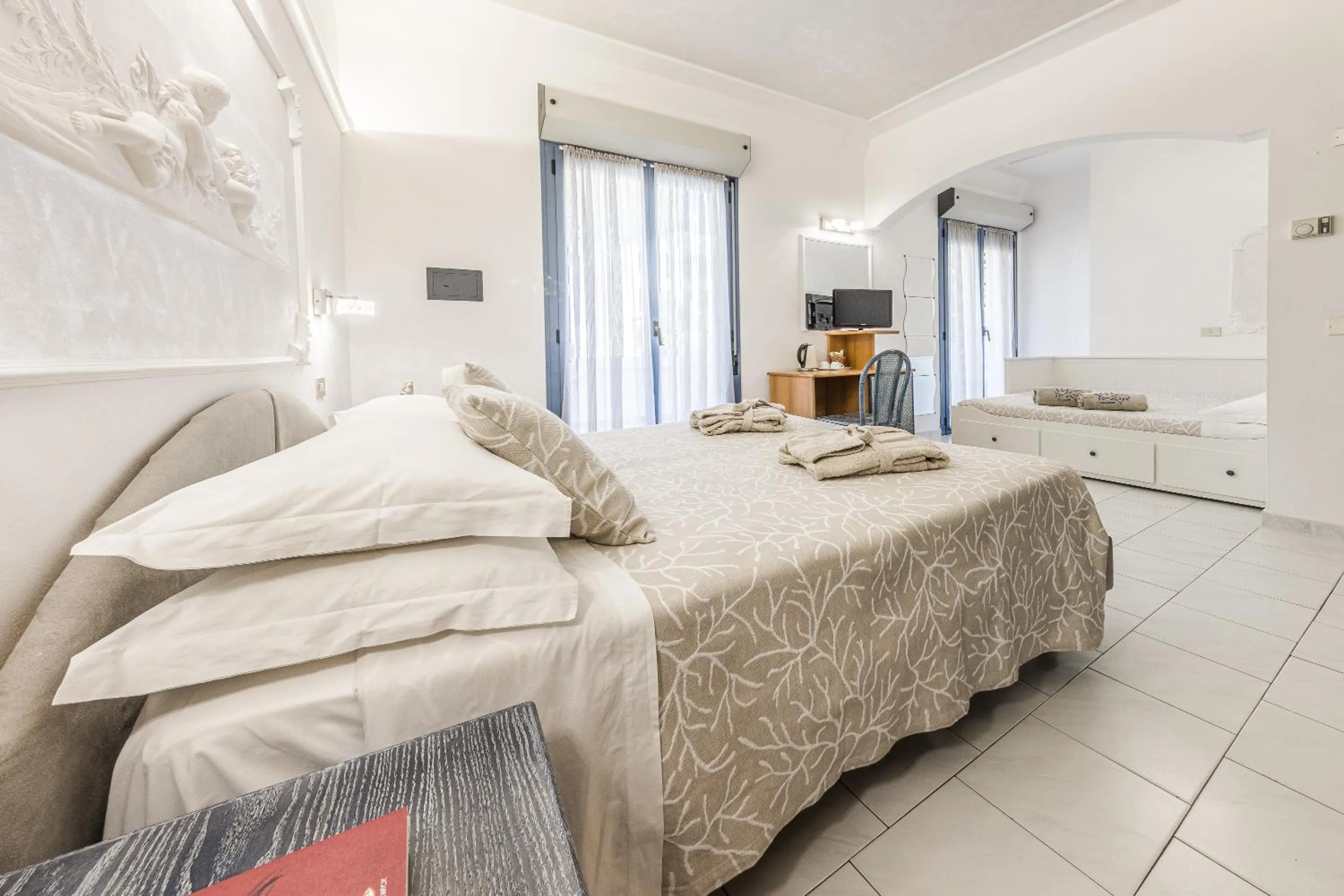 Bed in Royal Boutique Hotel