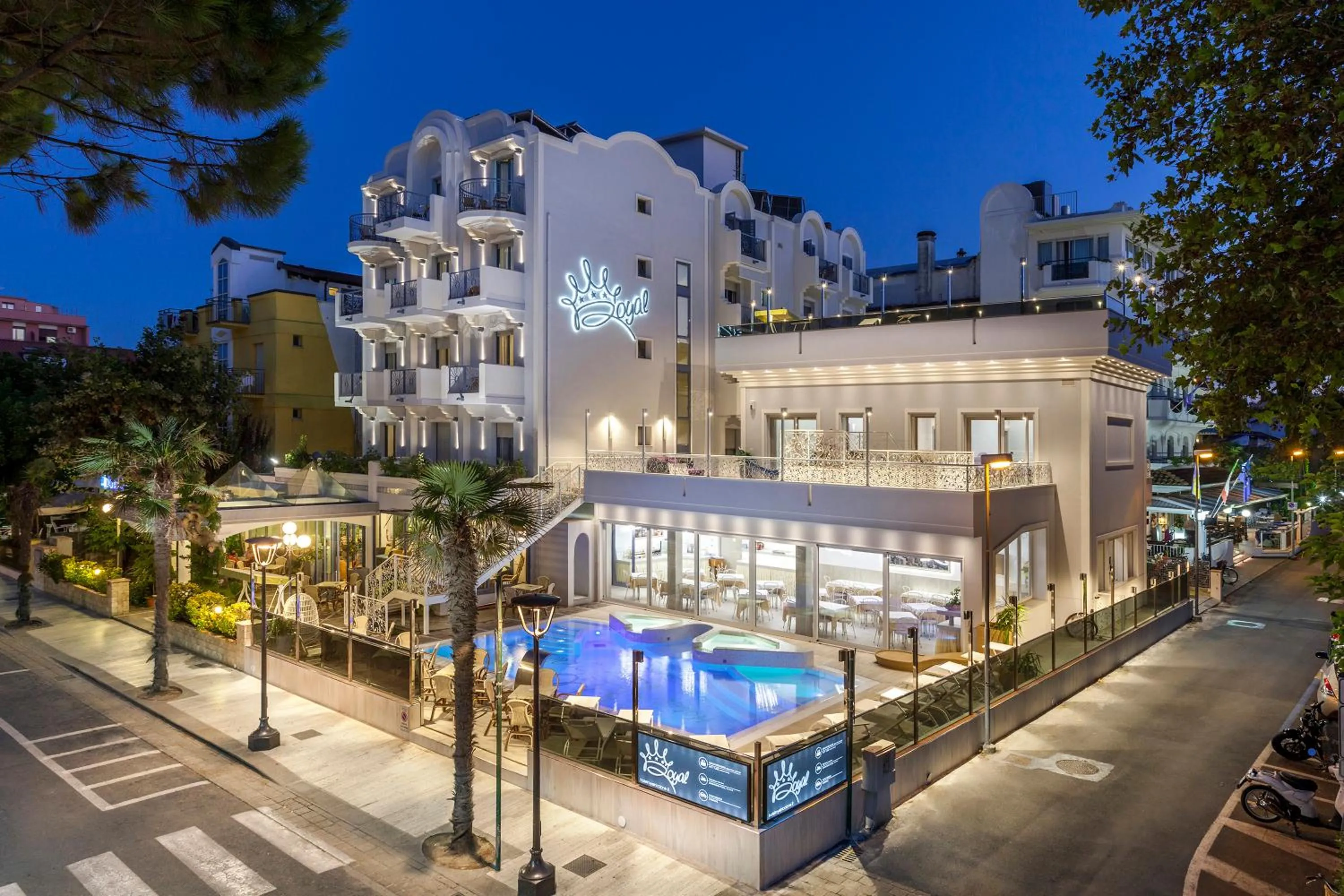 Street view in Royal Boutique Hotel