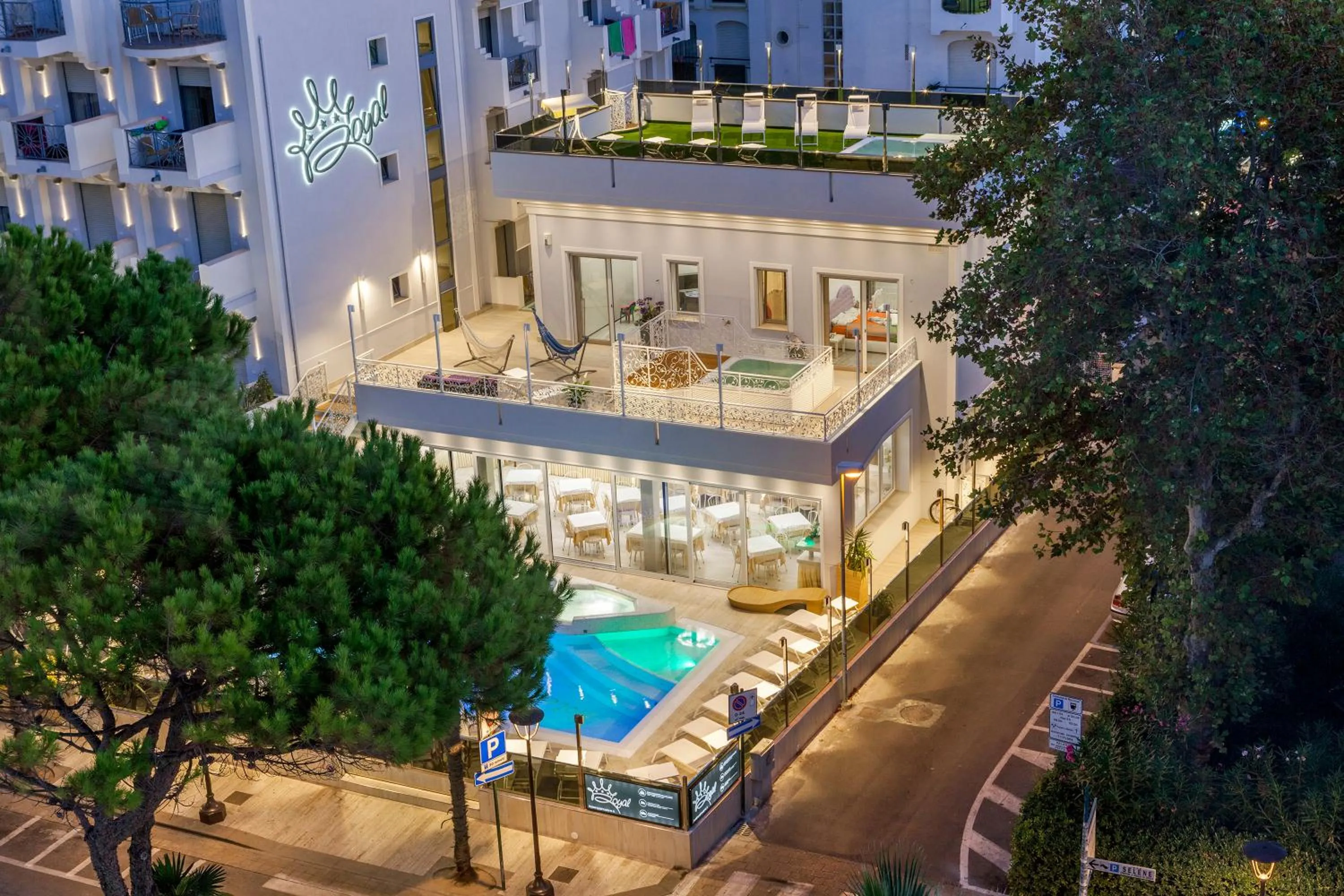 Bird's eye view in Royal Boutique Hotel