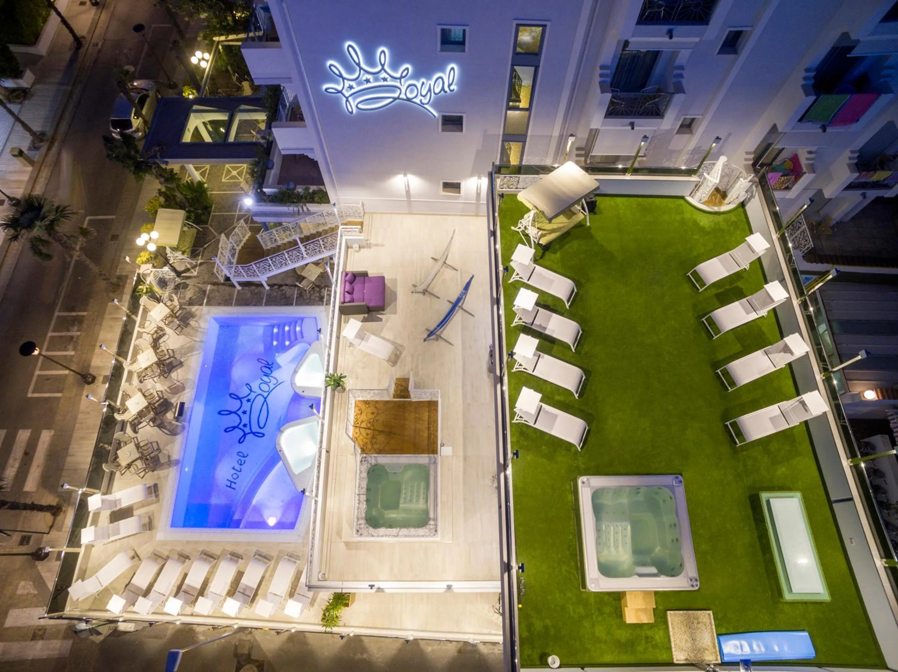 Bird's eye view in Royal Boutique Hotel