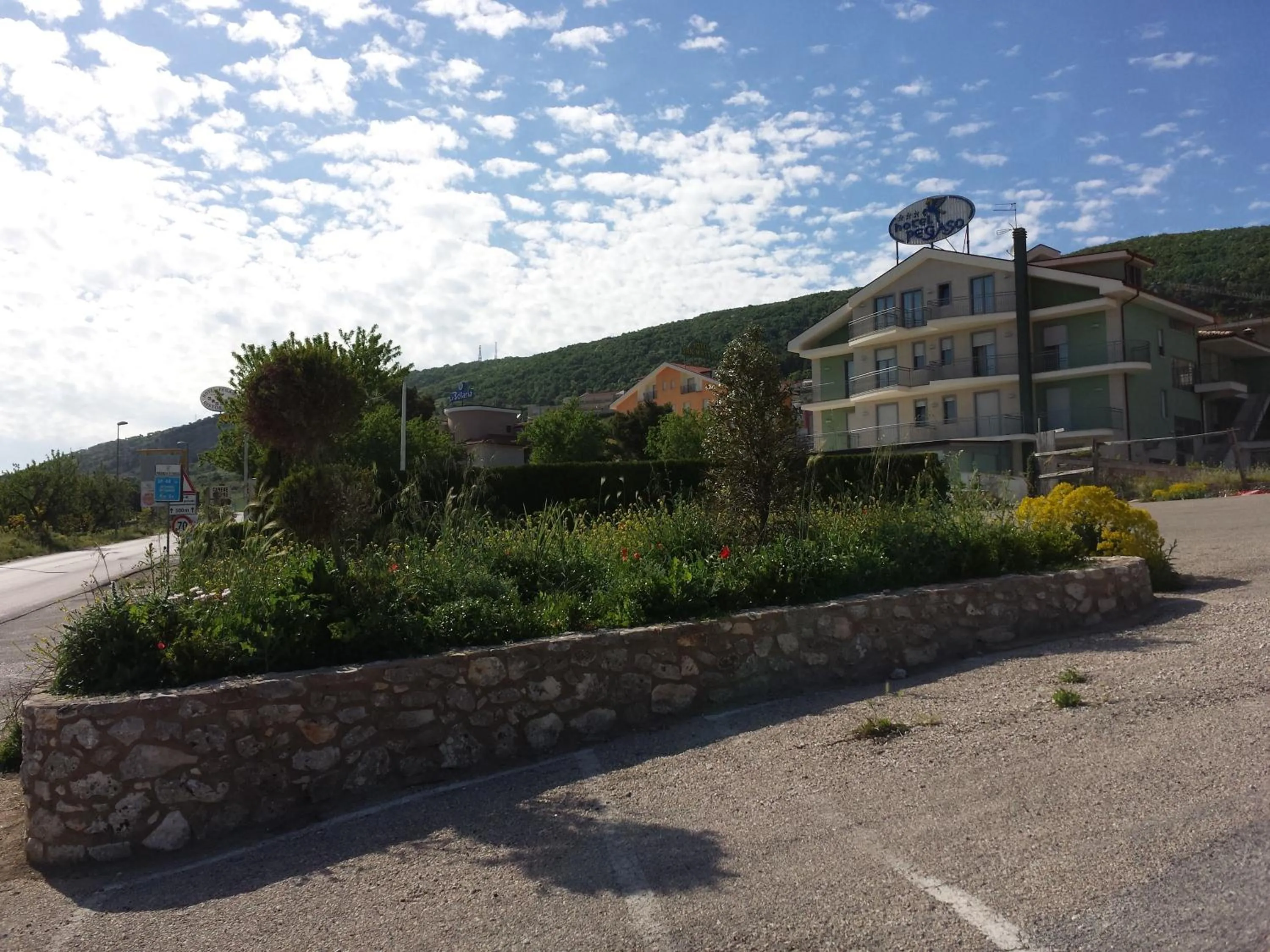 Property building in Hotel Pegaso