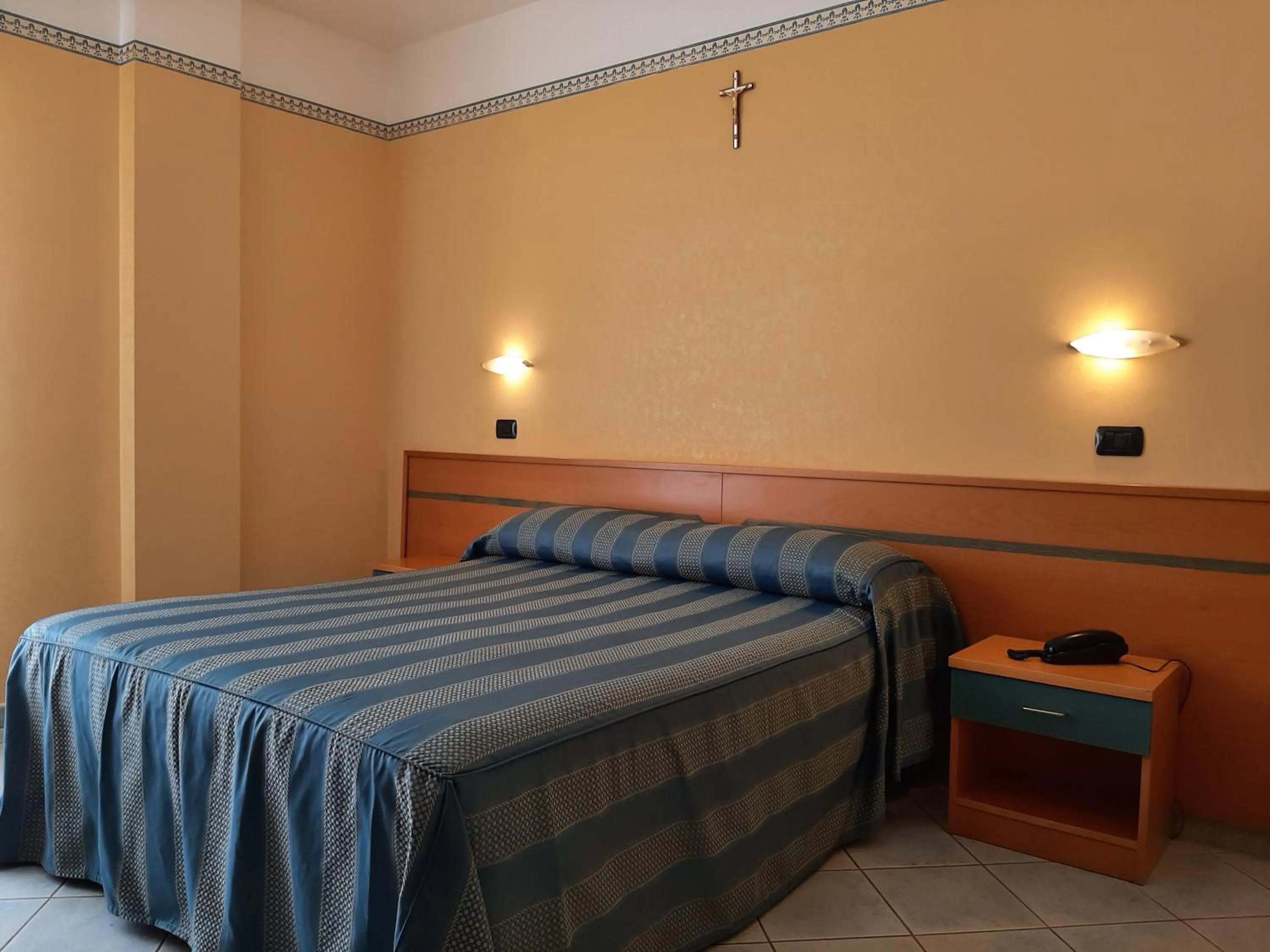 Bedroom, Bed in Hotel Pegaso