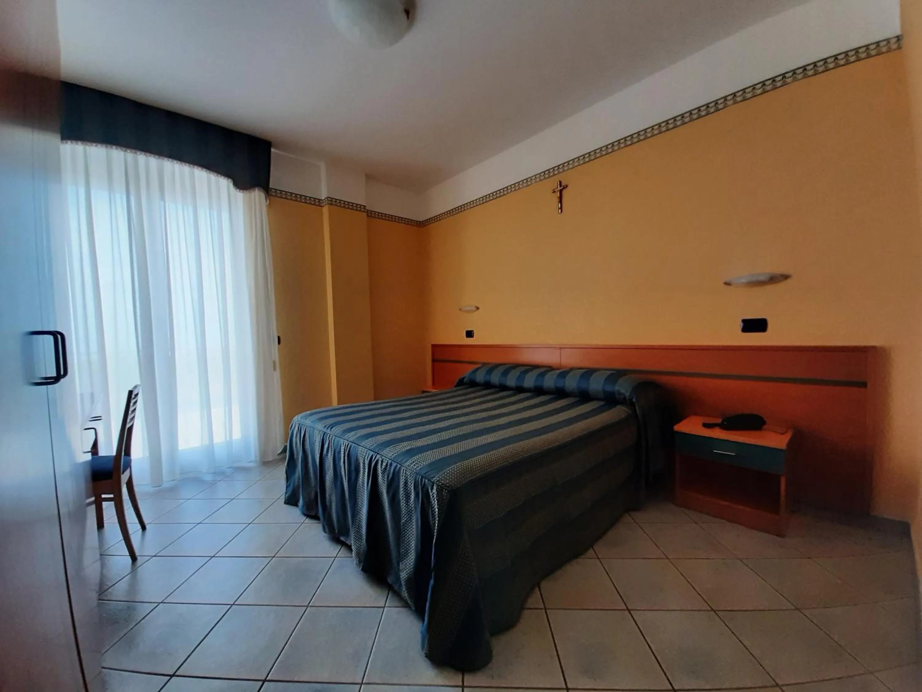 Bedroom, Bed in Hotel Pegaso