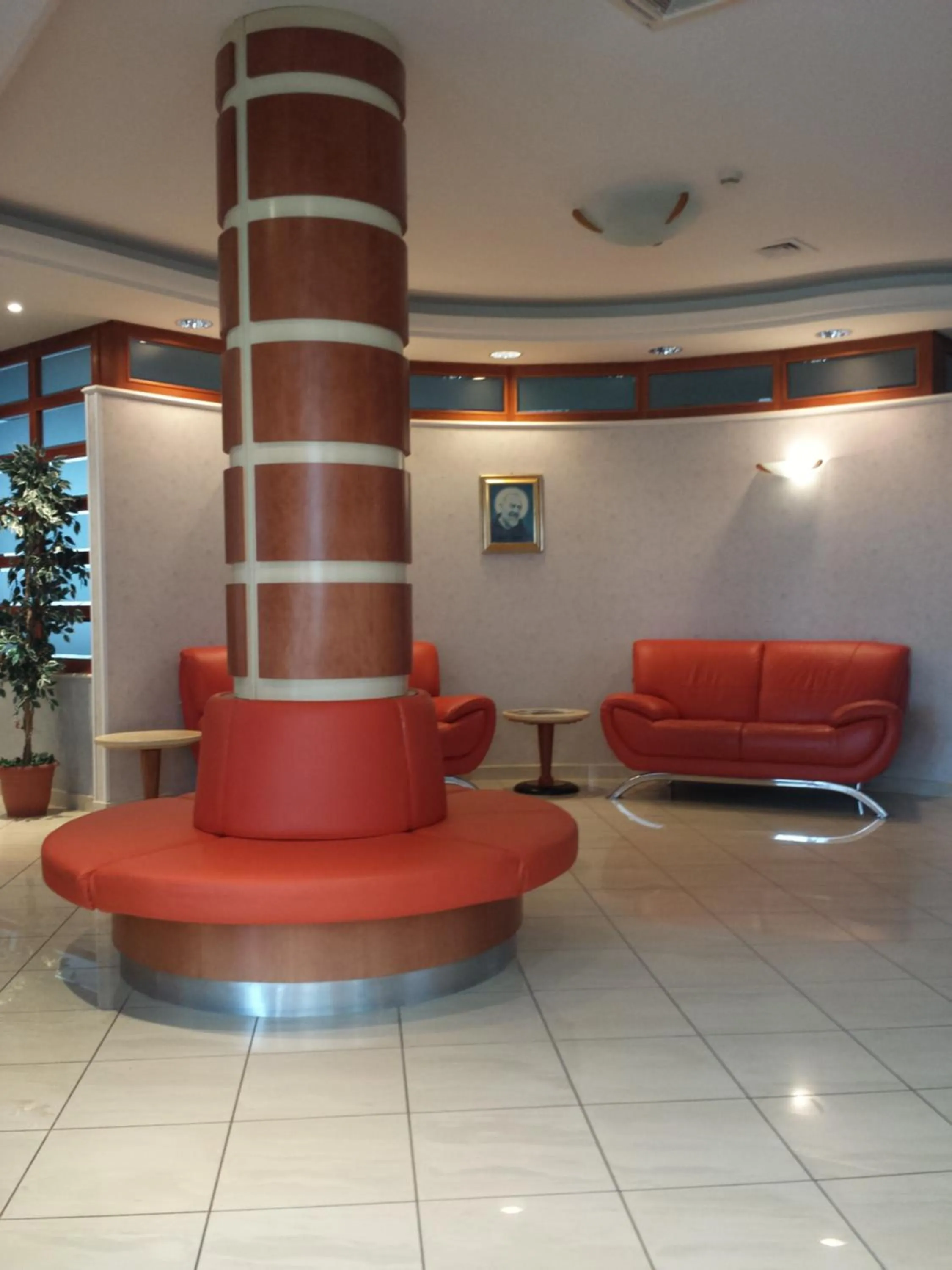 Lobby or reception in Hotel Pegaso