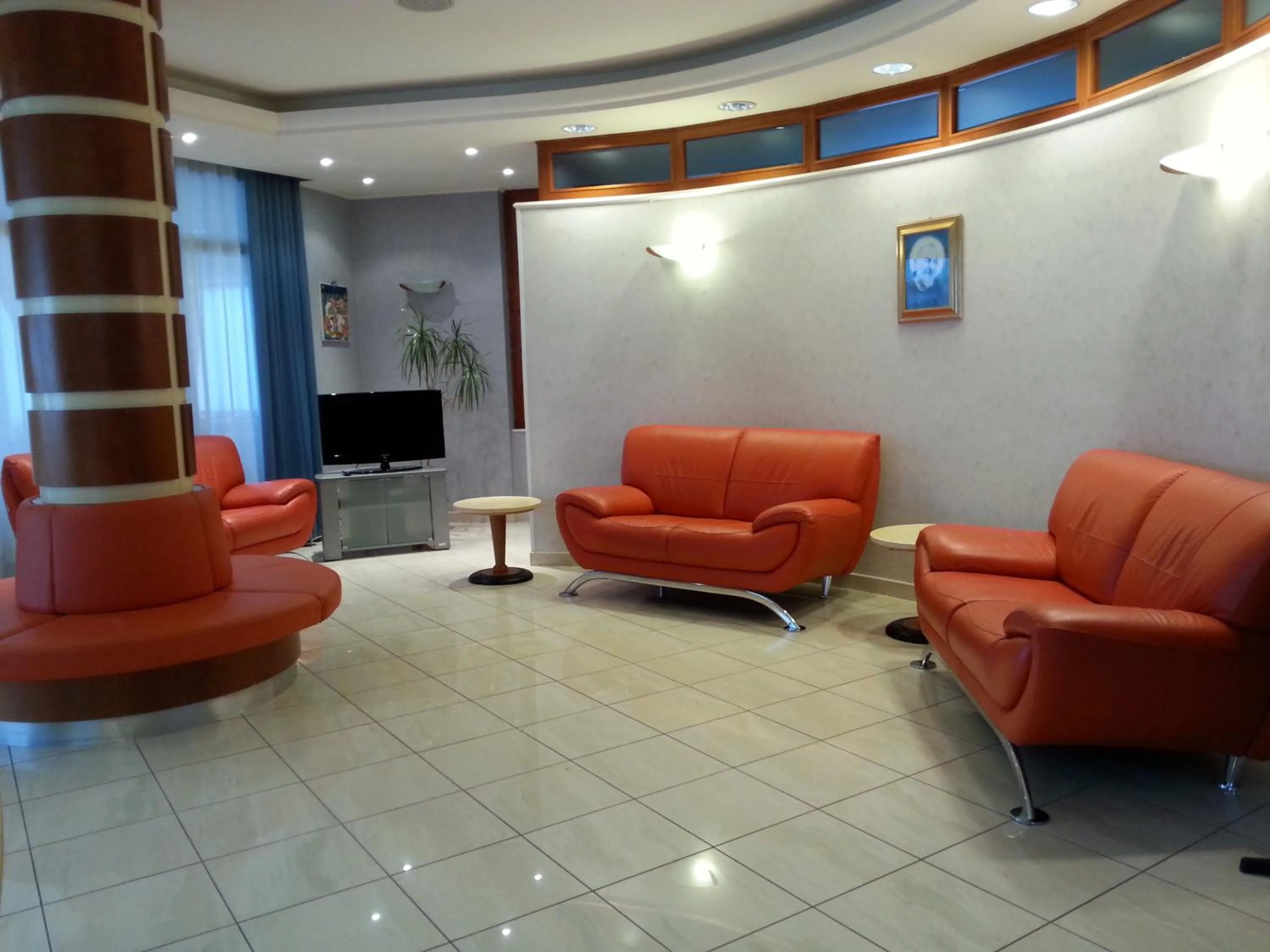 Lobby or reception in Hotel Pegaso