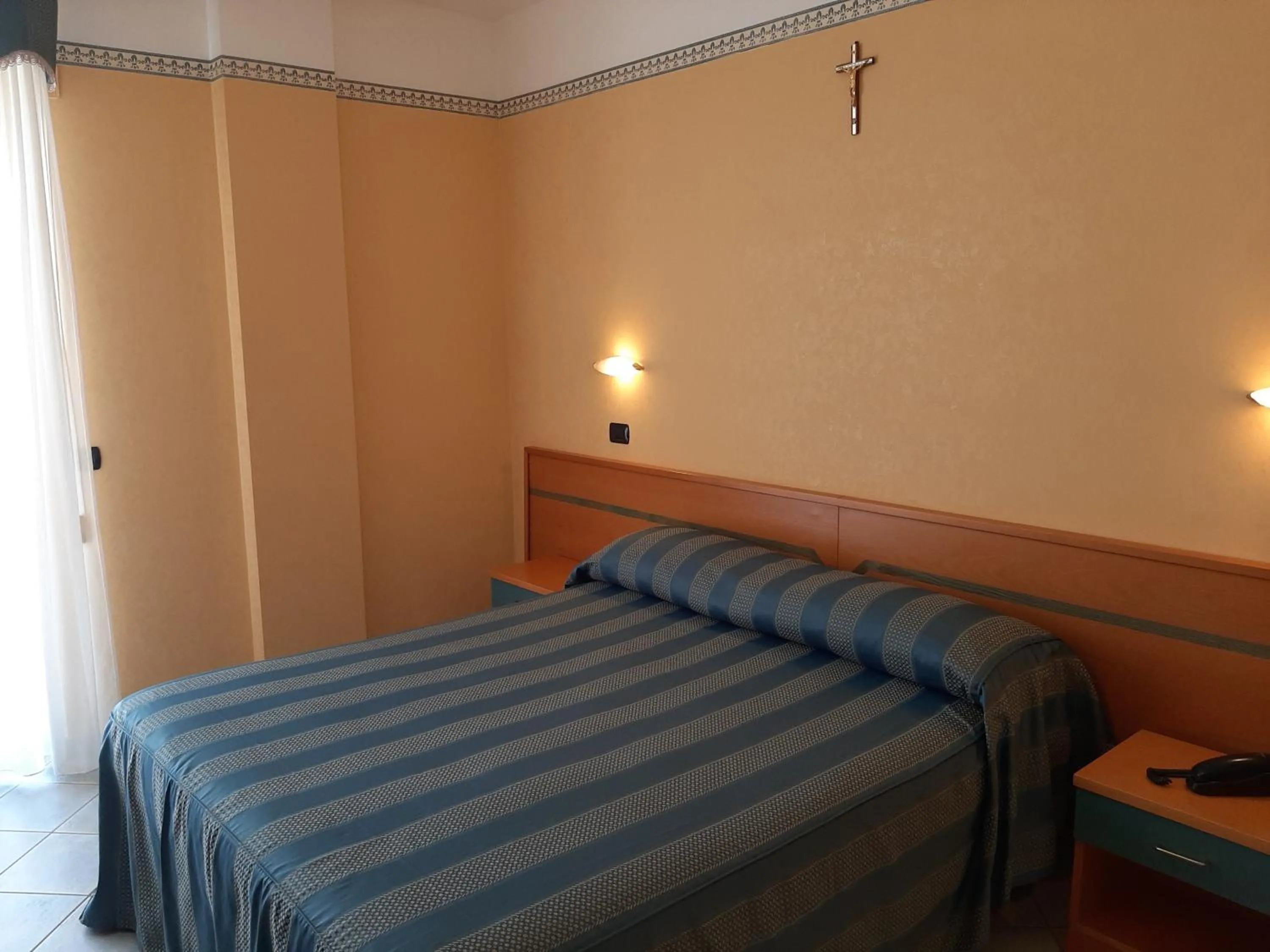 Bedroom, Bed in Hotel Pegaso