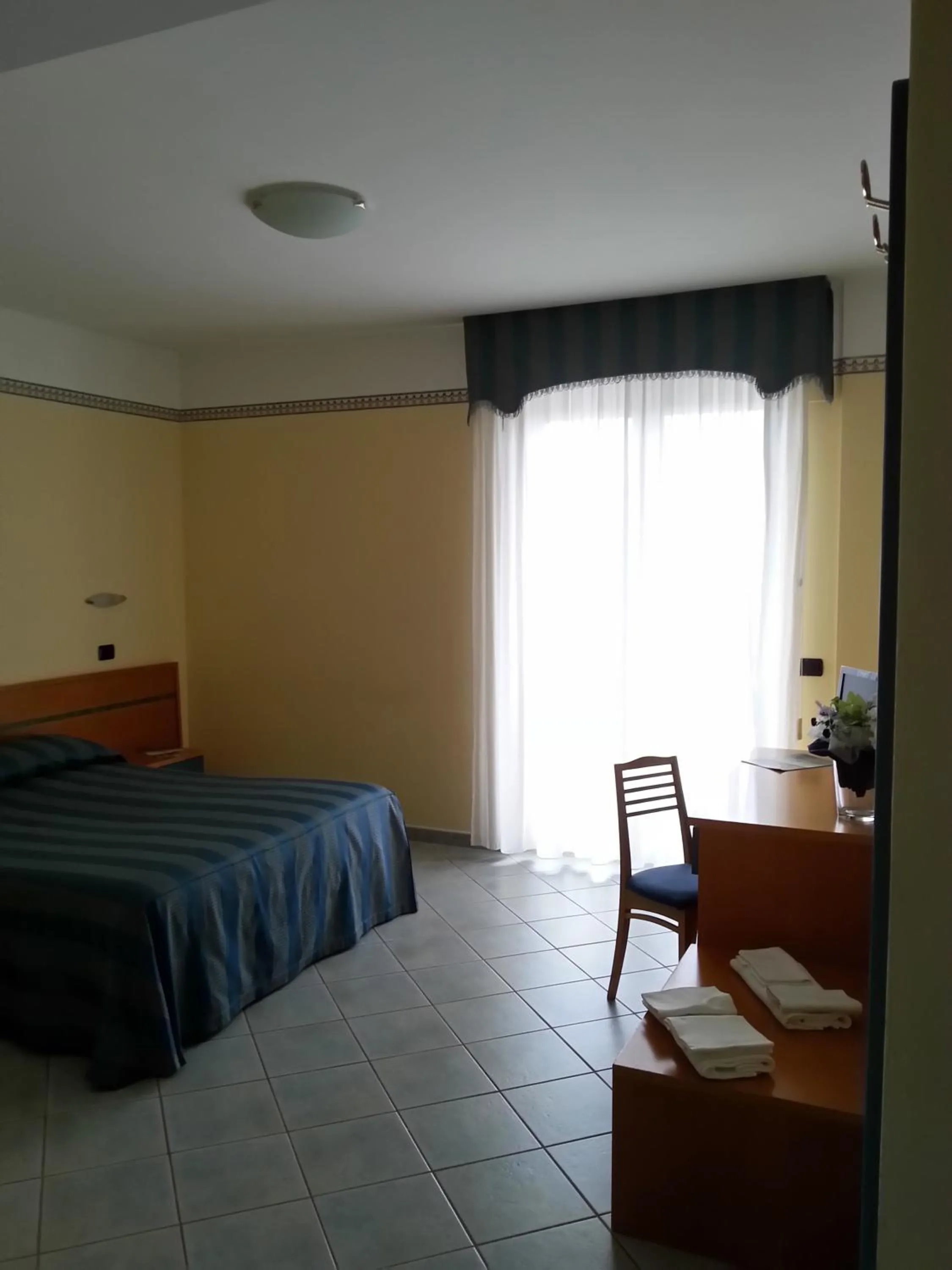 Bedroom, Bed in Hotel Pegaso