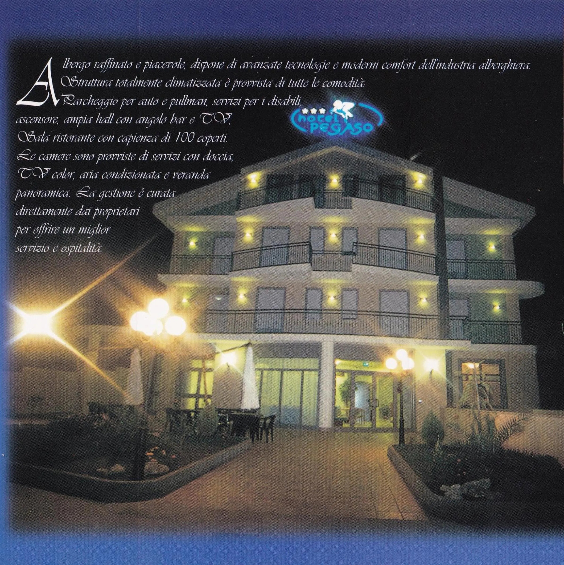 Facade/entrance in Hotel Pegaso