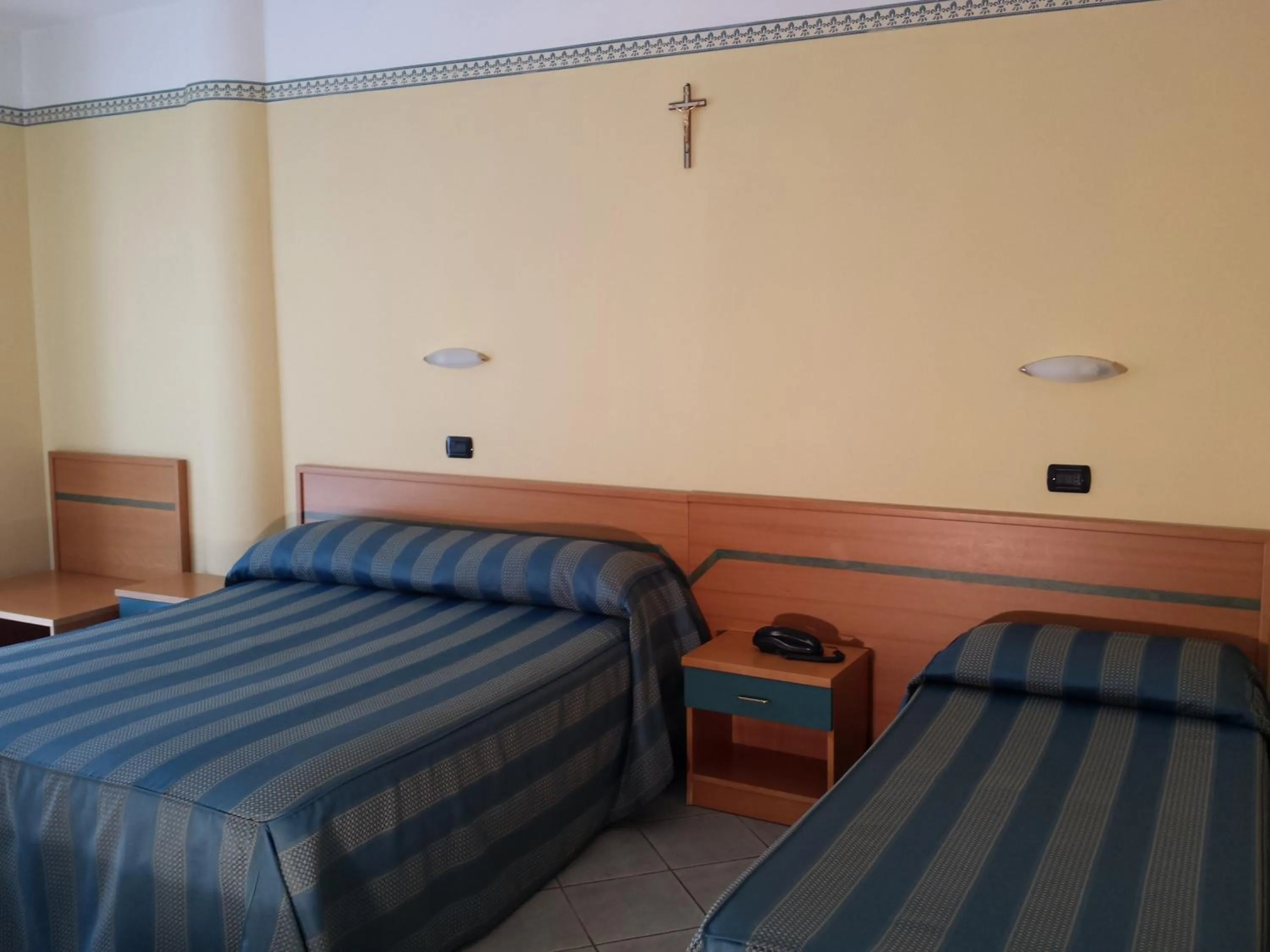 Bedroom, Bed in Hotel Pegaso