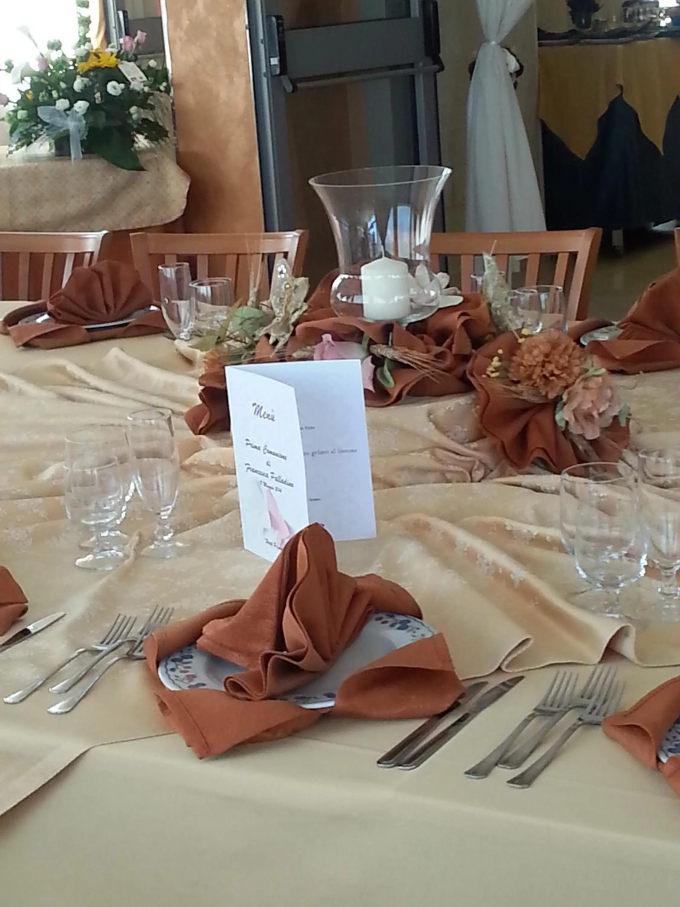 Dining area in Hotel Pegaso