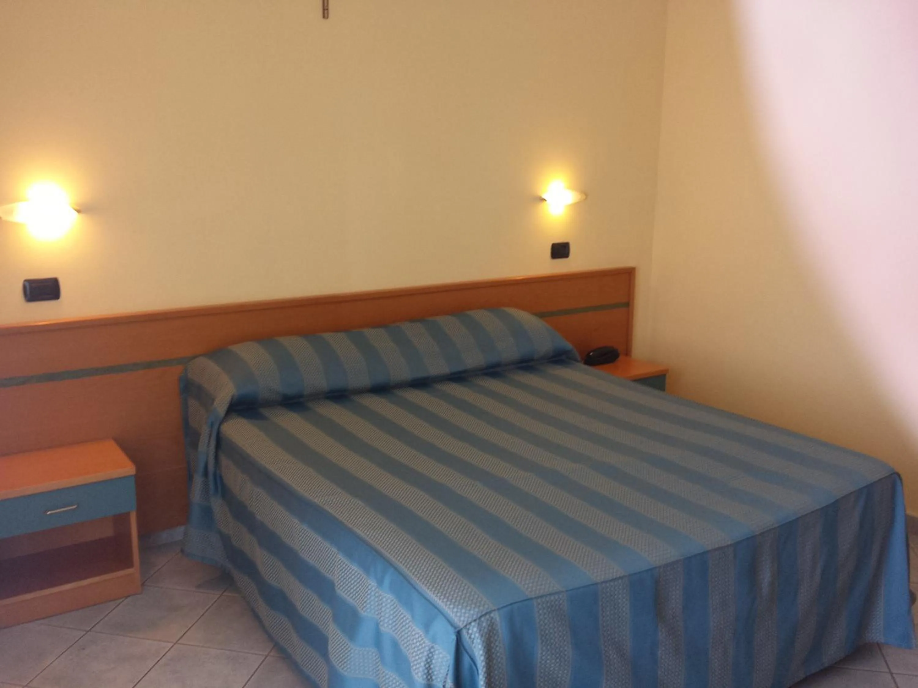 Bedroom, Bed in Hotel Pegaso