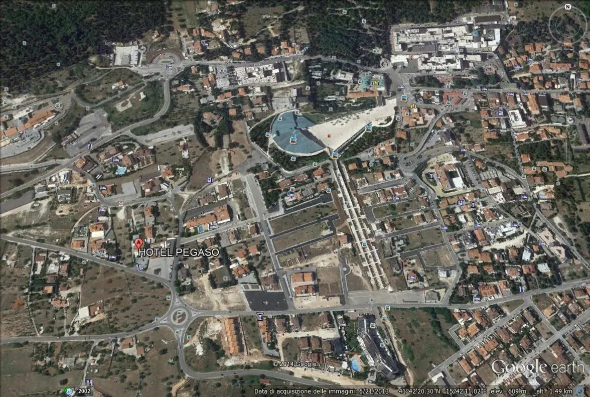 Nearby landmark in Hotel Pegaso