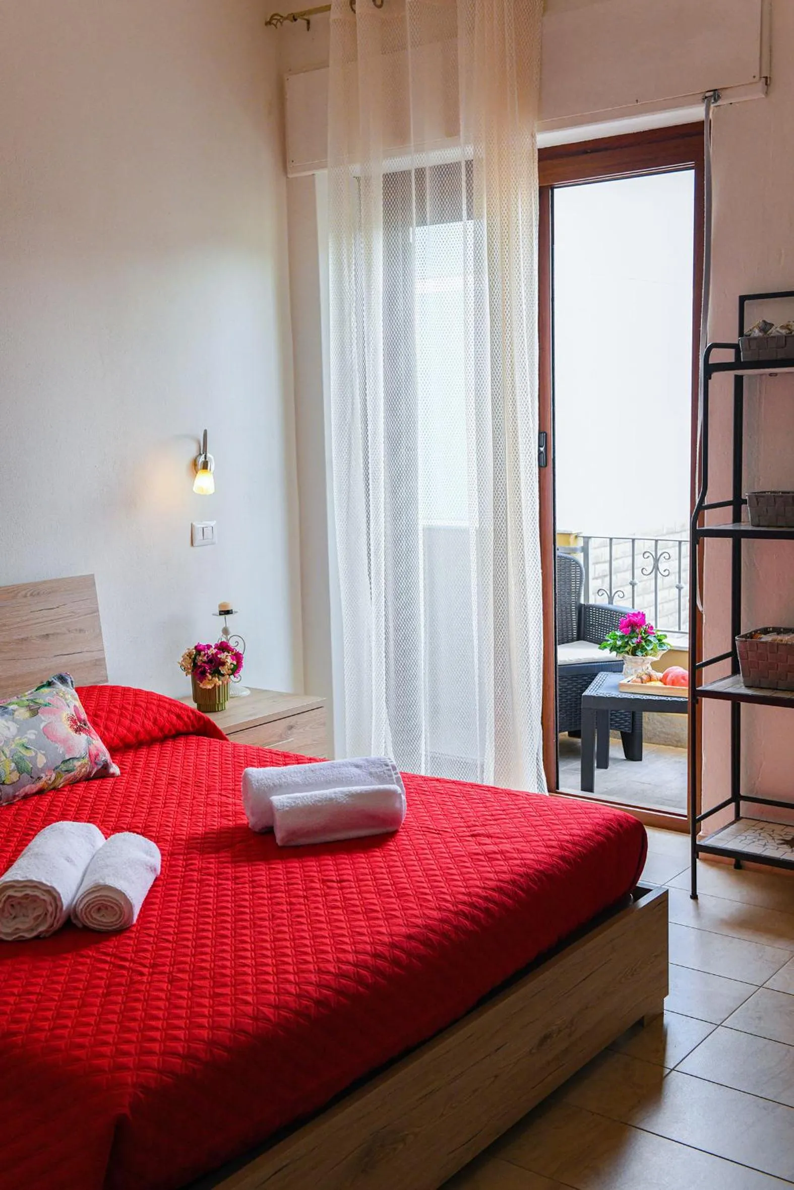 Bedroom, Bed in B&B I Gerani