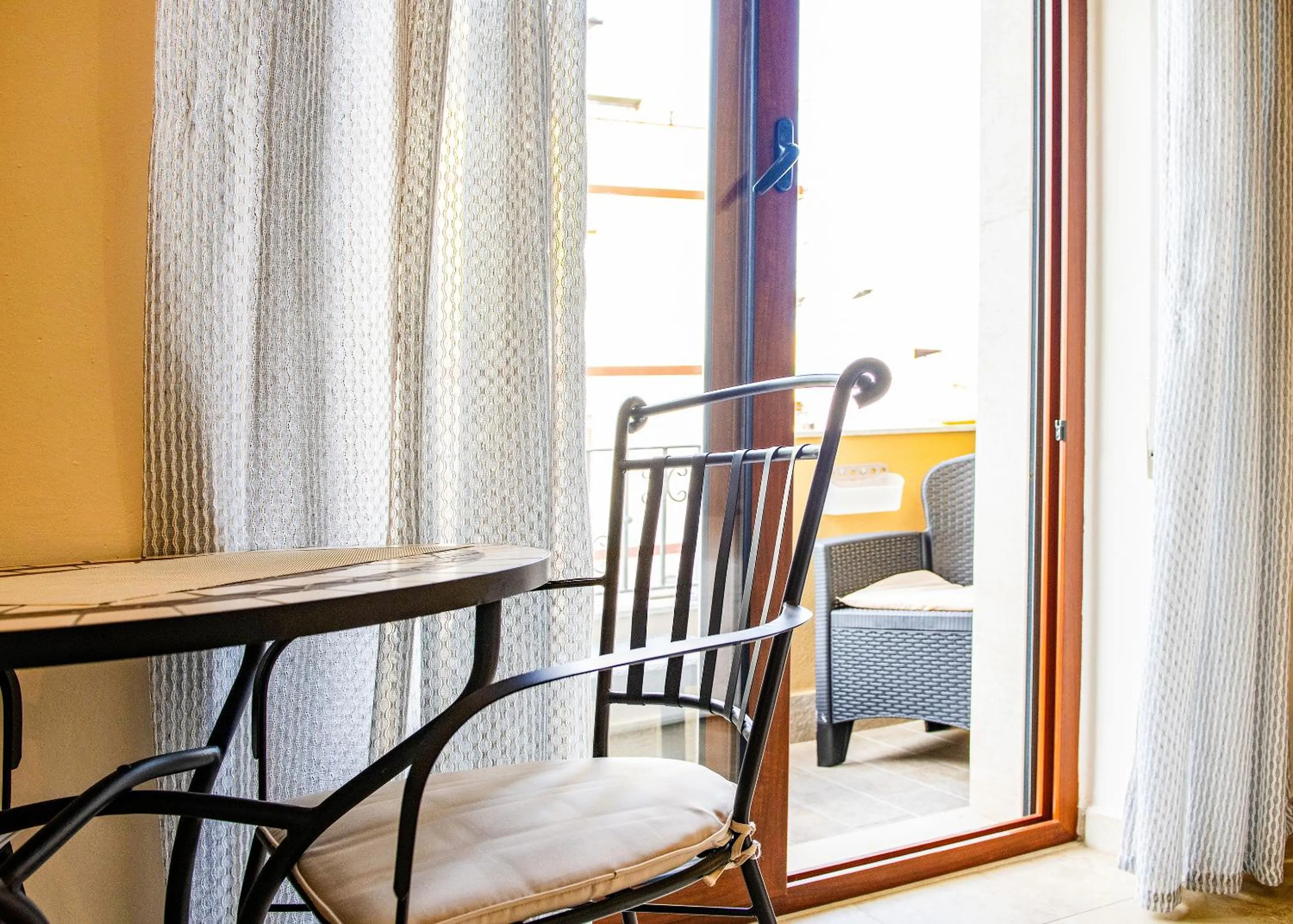 Balcony/Terrace, Bed in B&B I Gerani