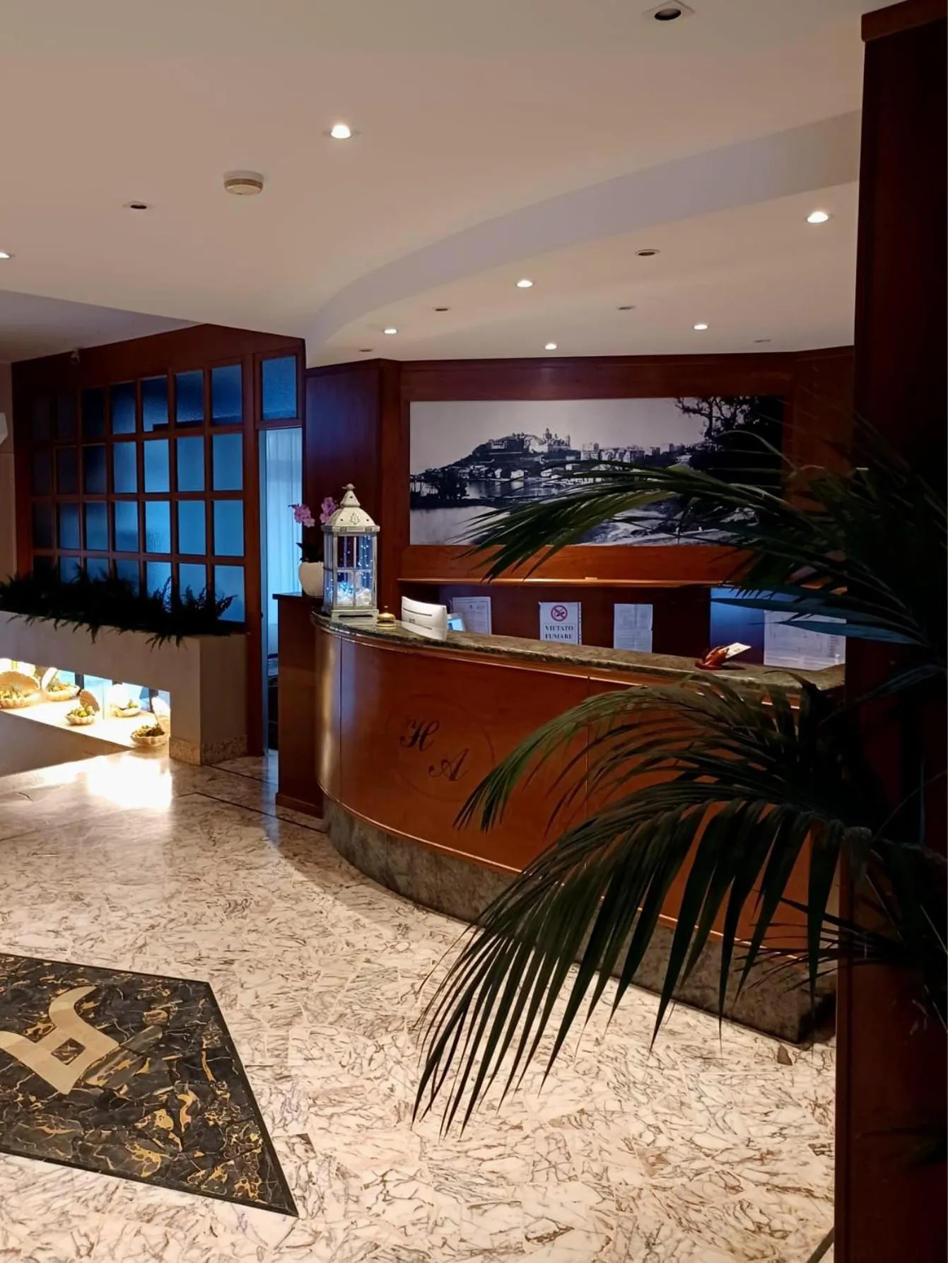 Lobby or reception in Hotel Ariston