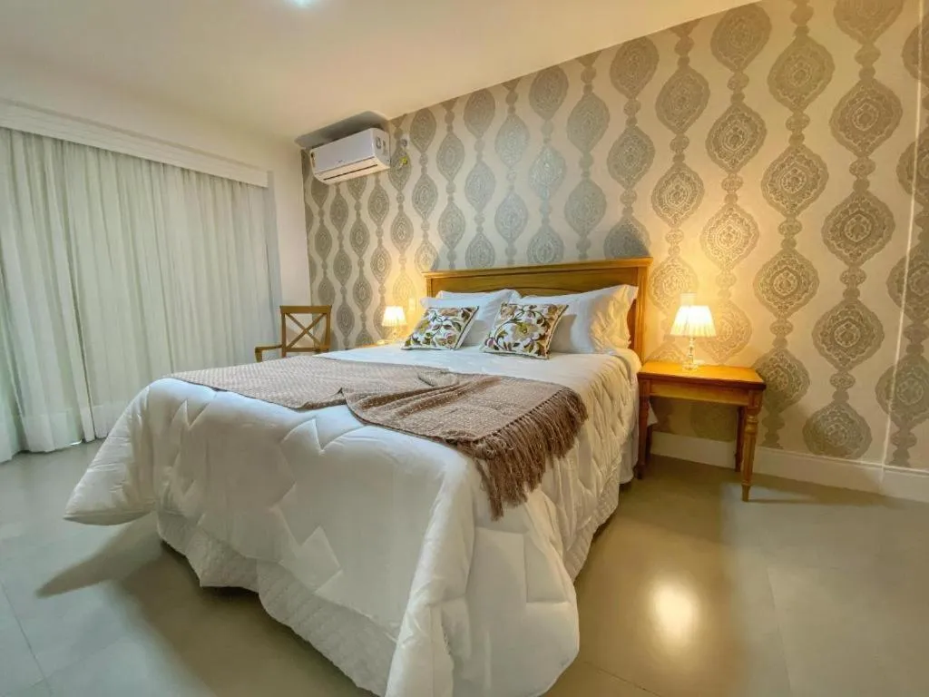 Bed in Pousada Villa Vie