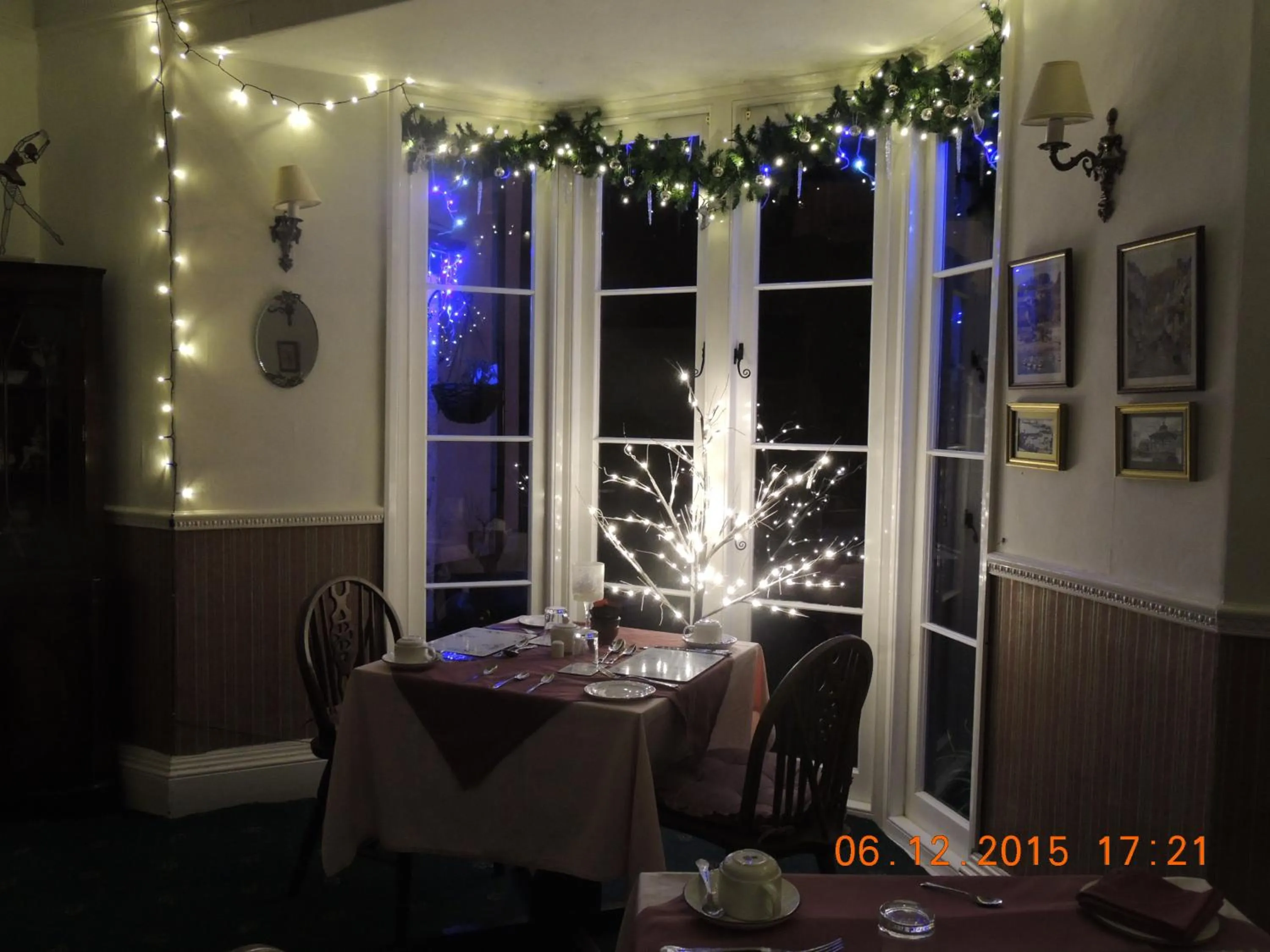 Dining area in Orchard House Hotel