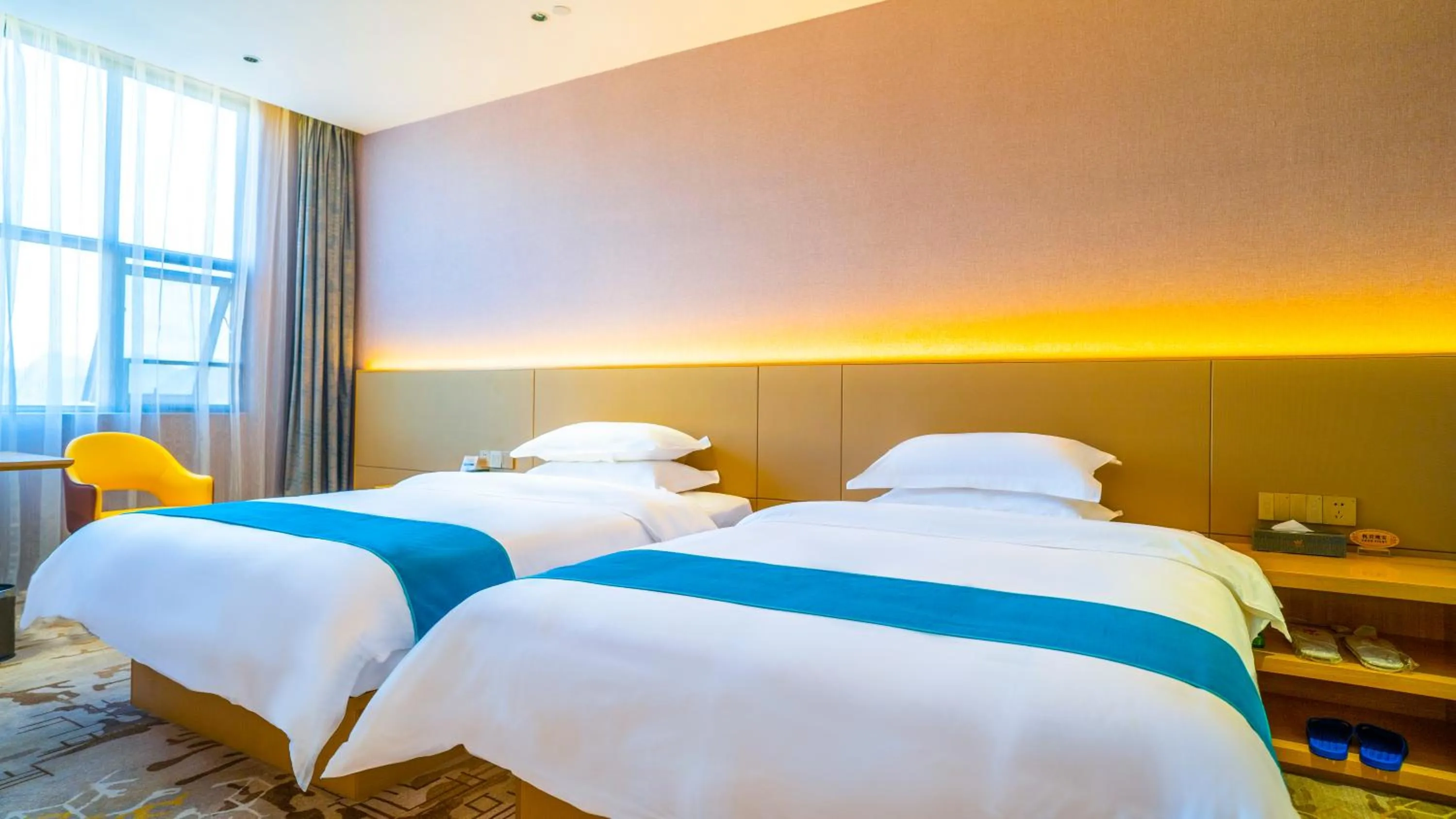 Bedroom, Bed in Wansheng Hotel