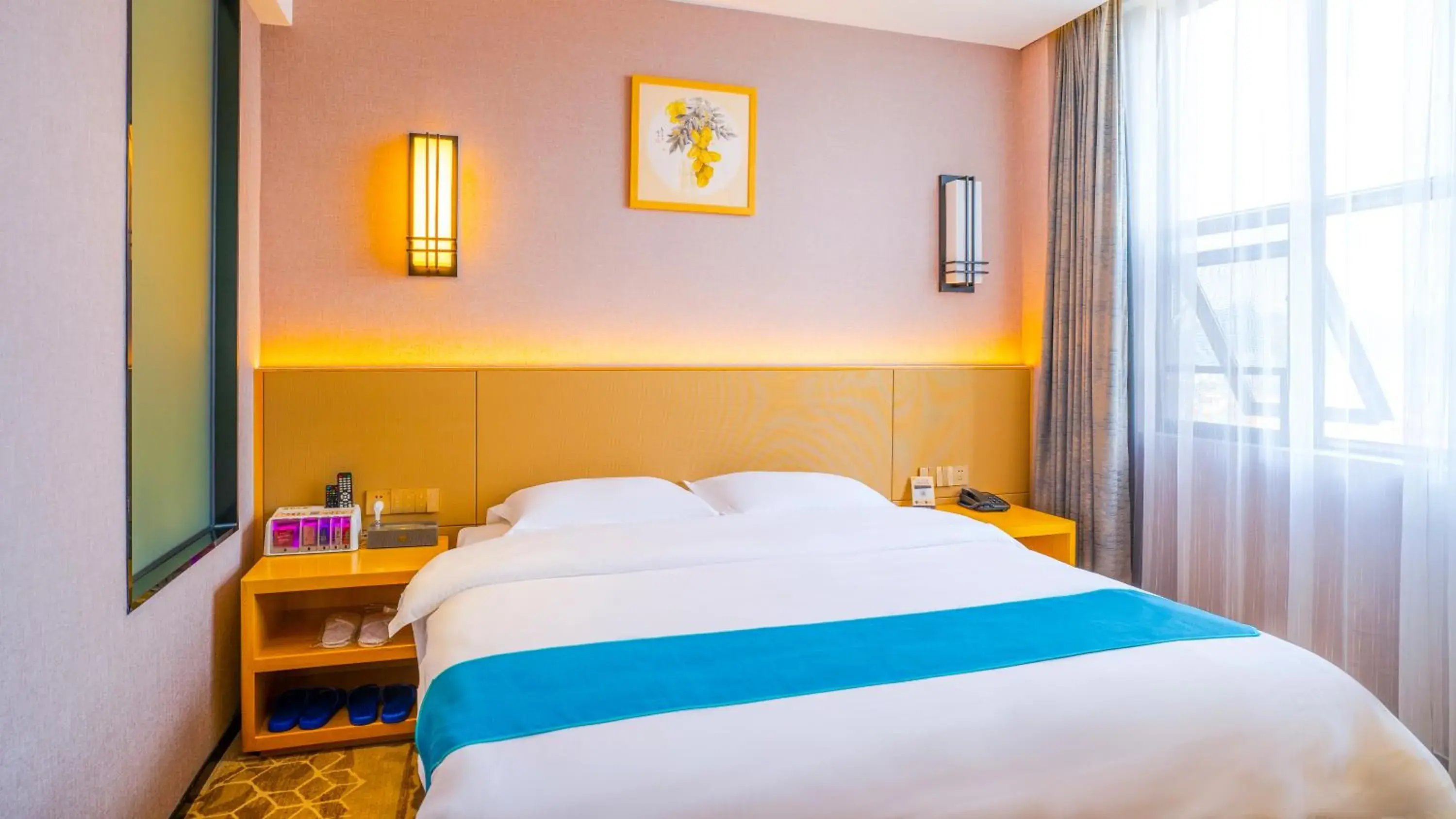 Deluxe Double Room with Shower in Wansheng Hotel Deluxe Double Room with Shower in Wansheng Hotel