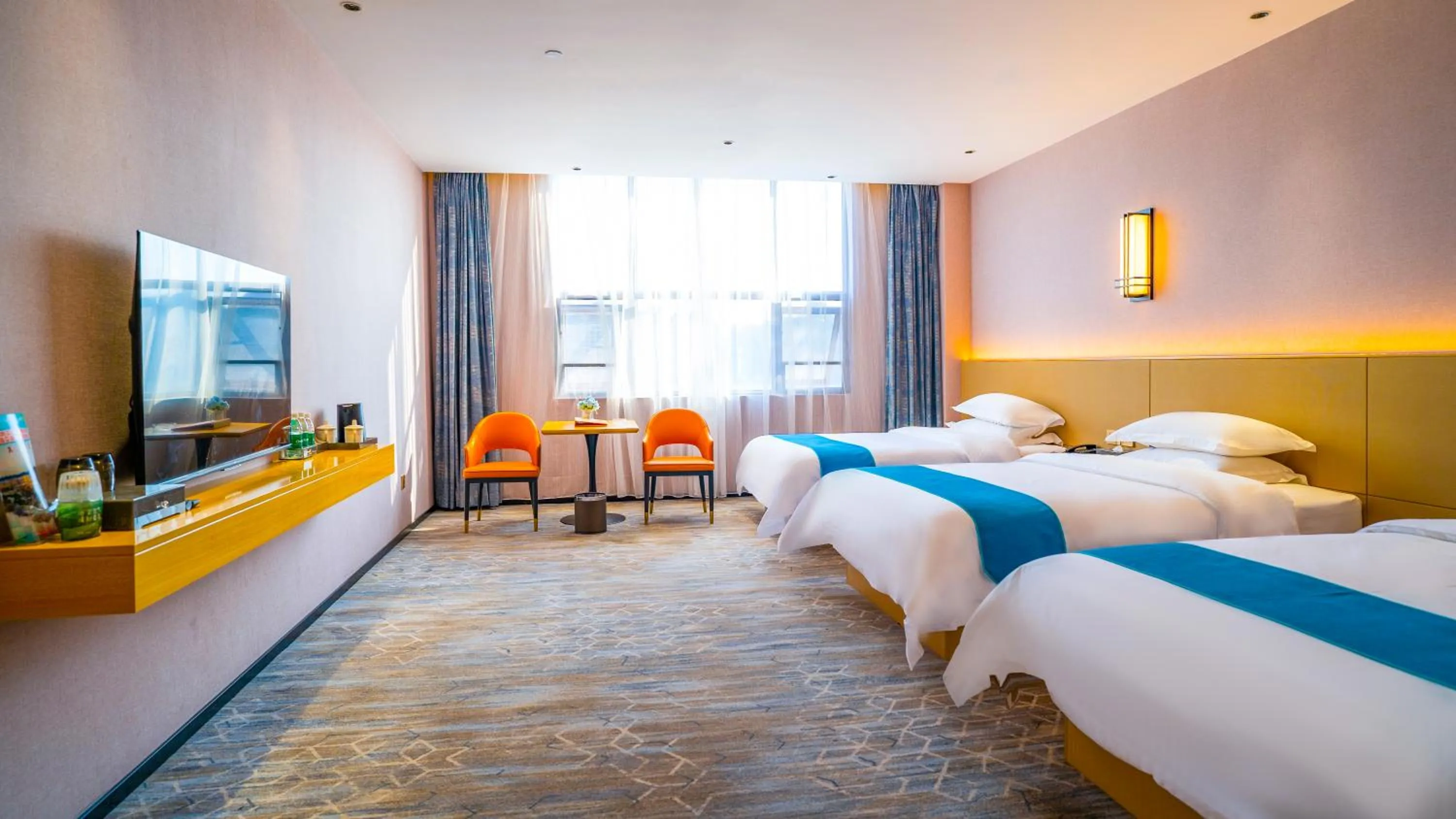 TV and multimedia, Bed in Wansheng Hotel