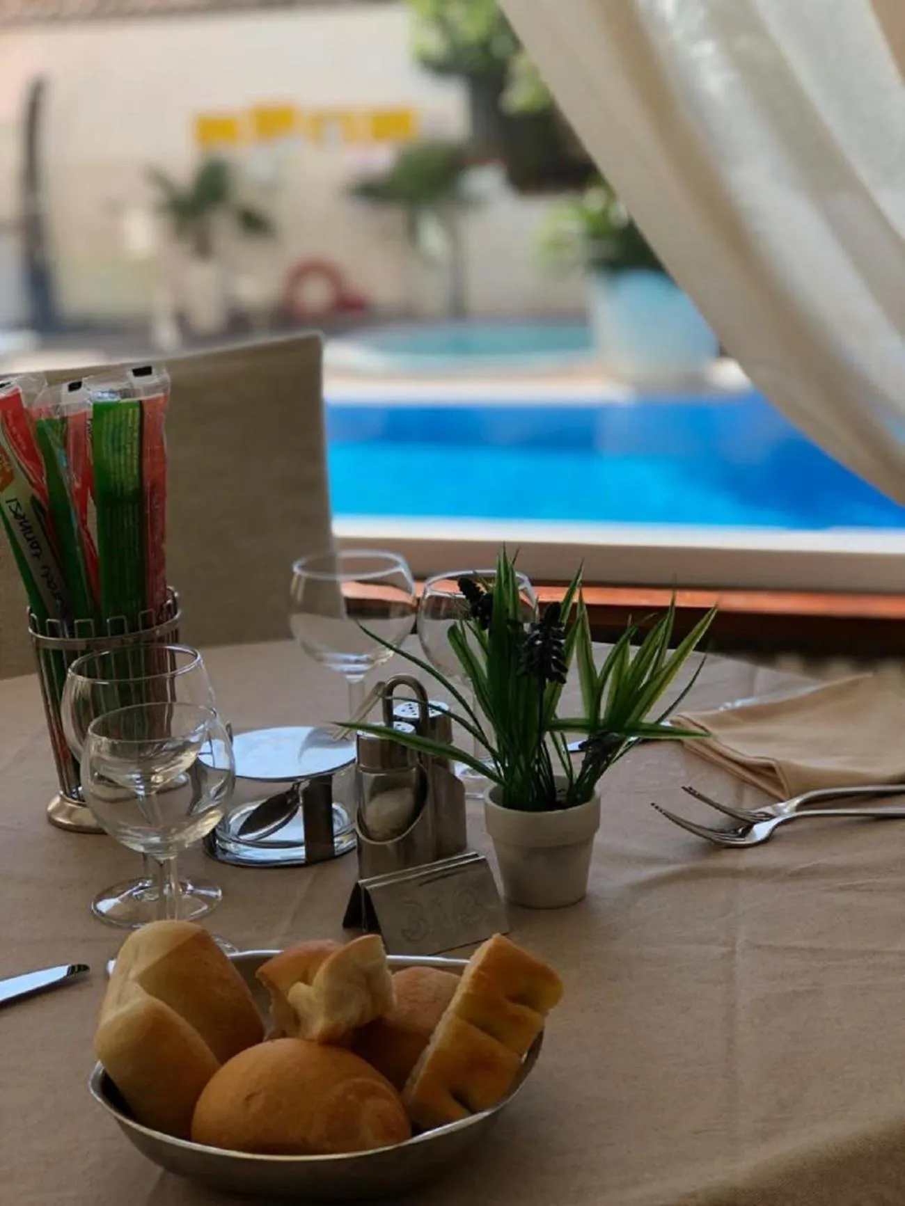 Food and drinks in Hotel Splendid