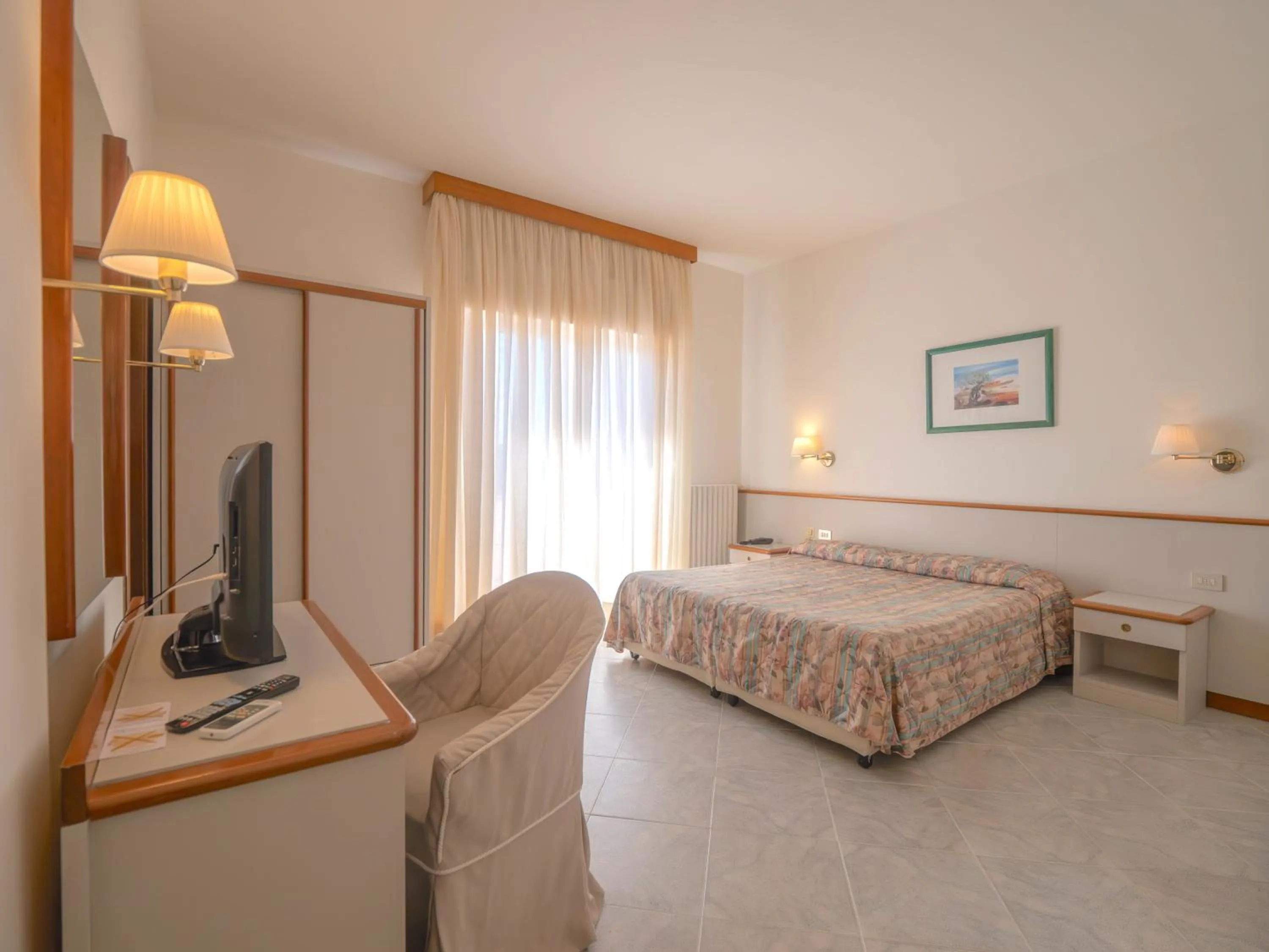 Bed in Hotel Splendid