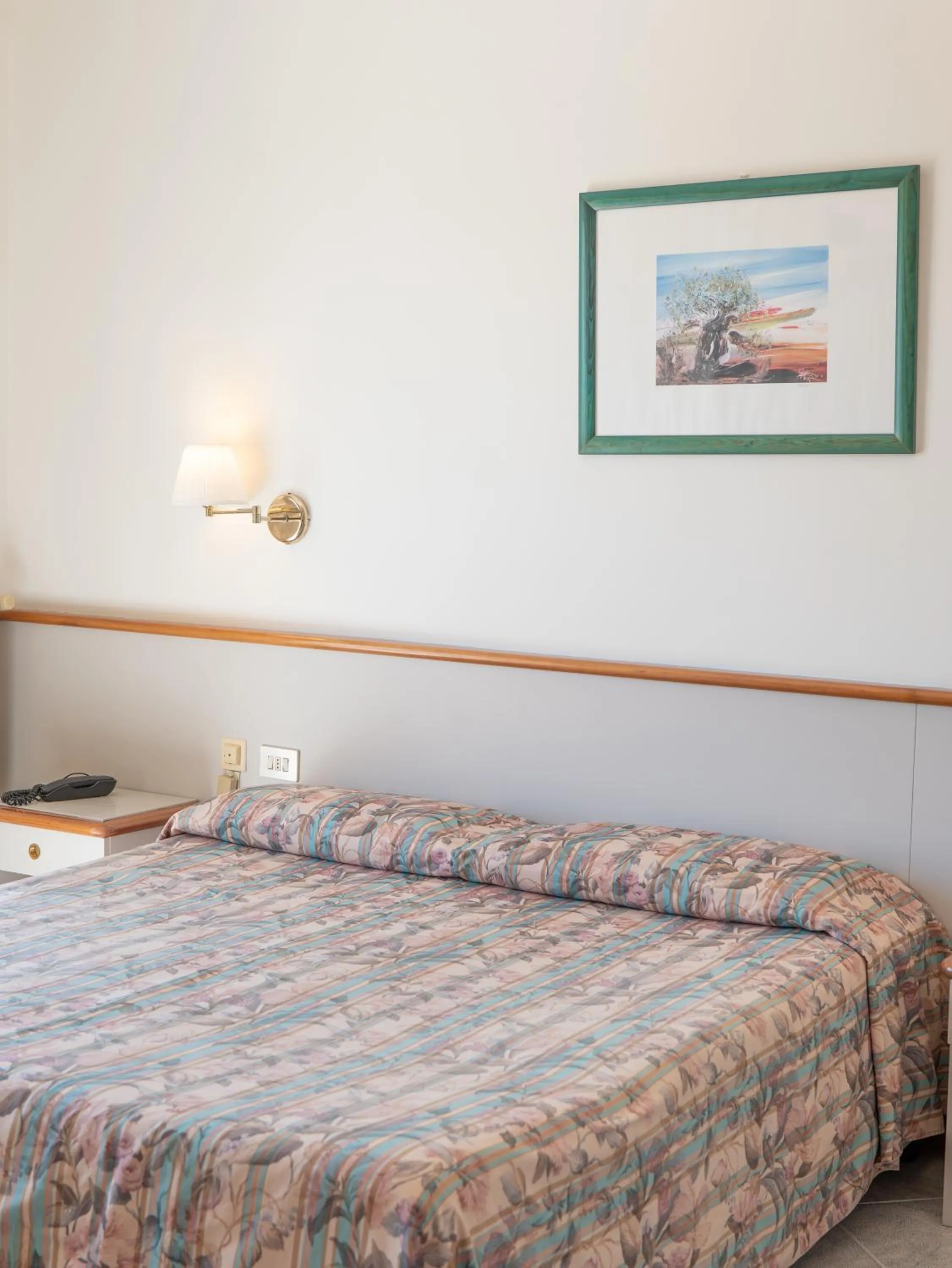 Bed in Hotel Splendid