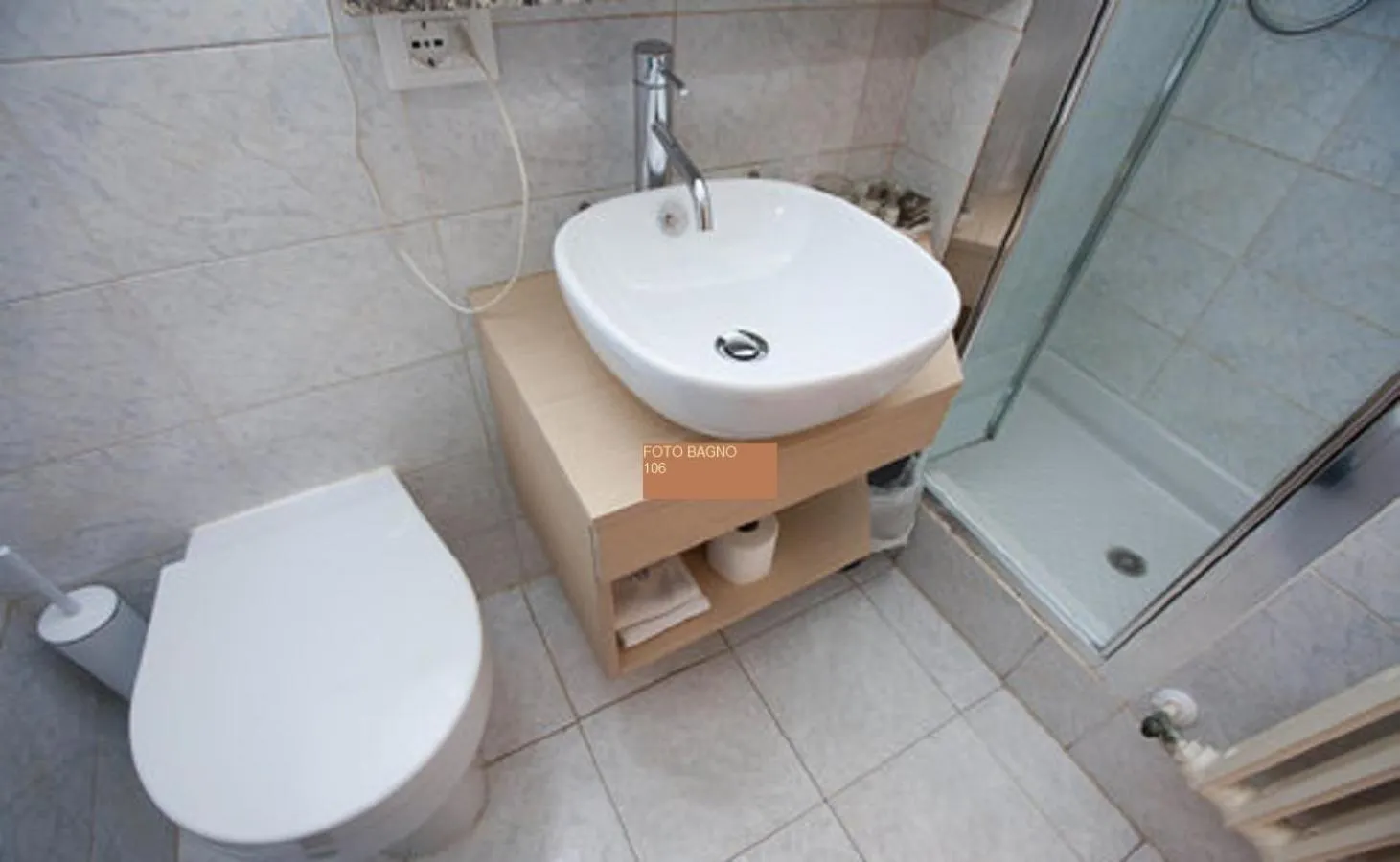 Bathroom in Hotel Splendid