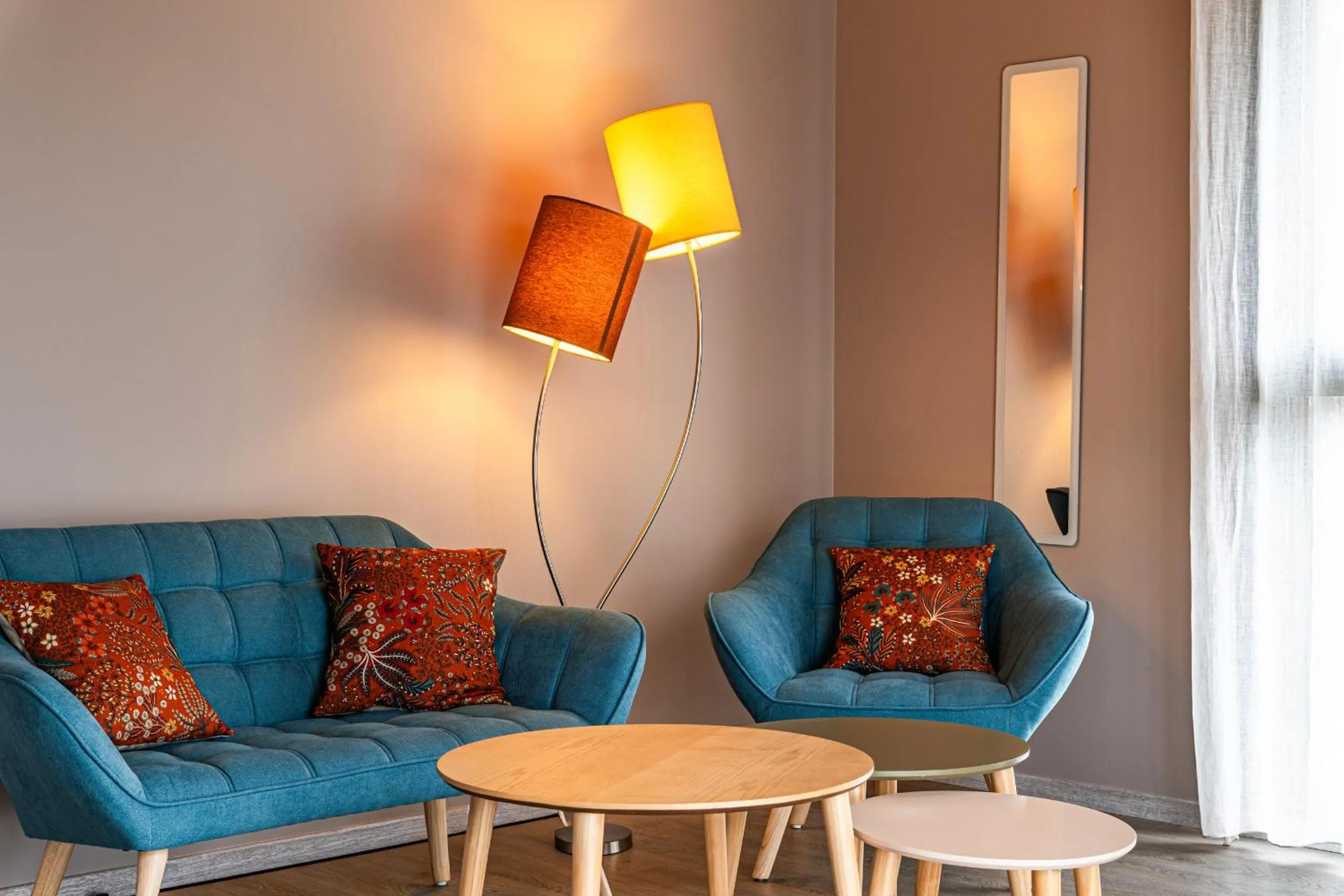 Living room in Ome sweet home