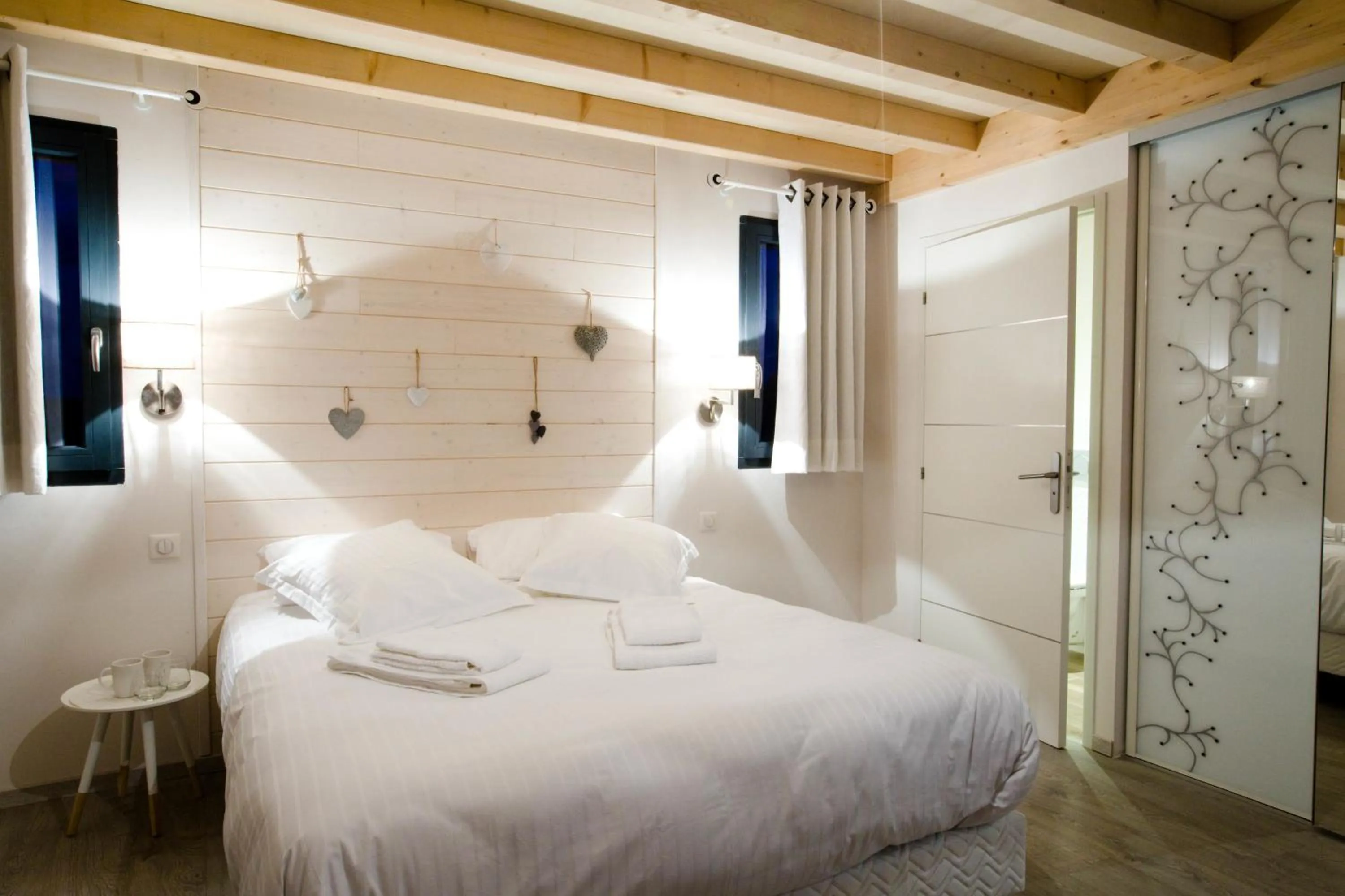 View (from property/room), Bed in Ome sweet home