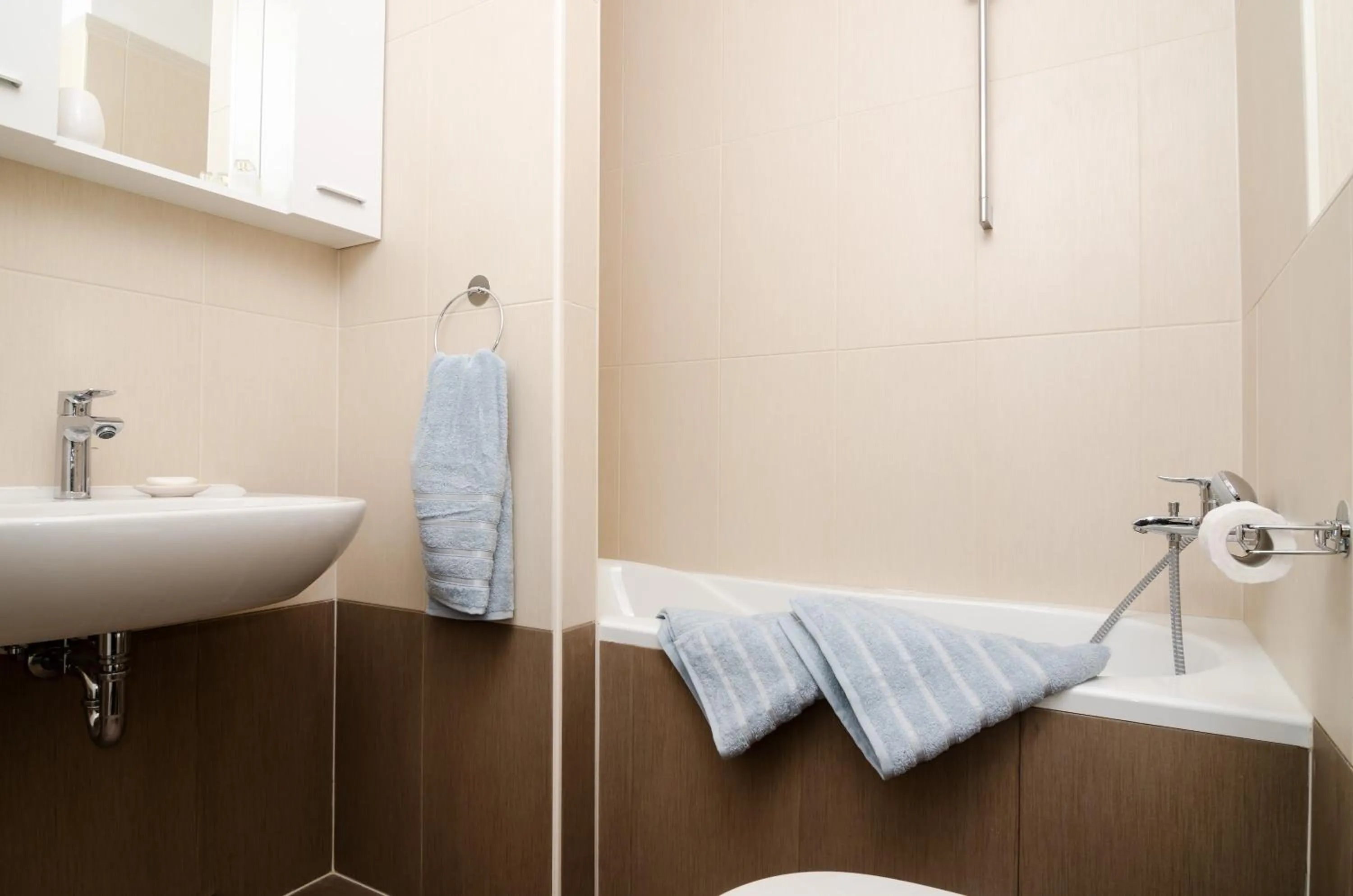 Bathroom in Apartment Atlant