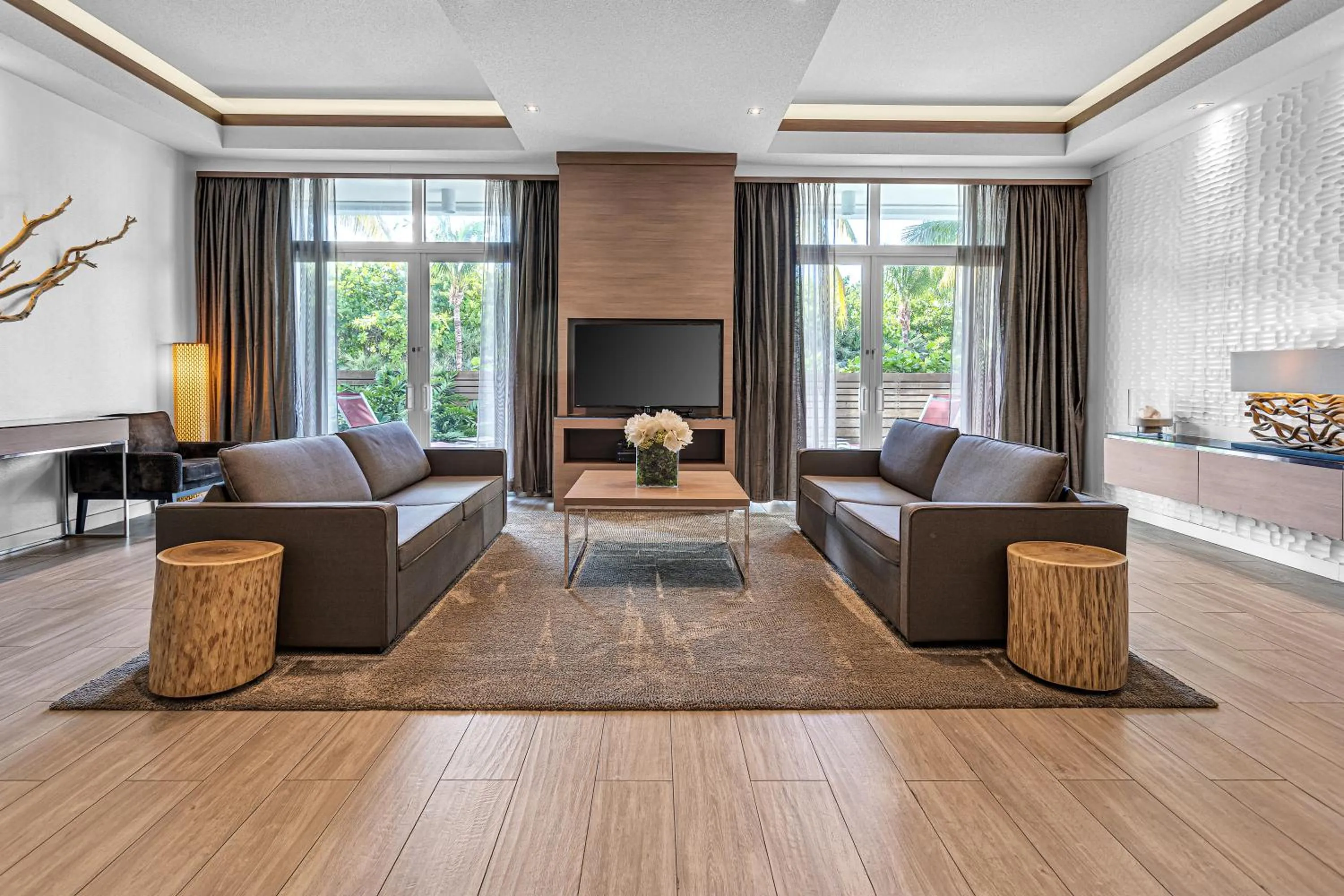 Living room in Resorts World Bimini