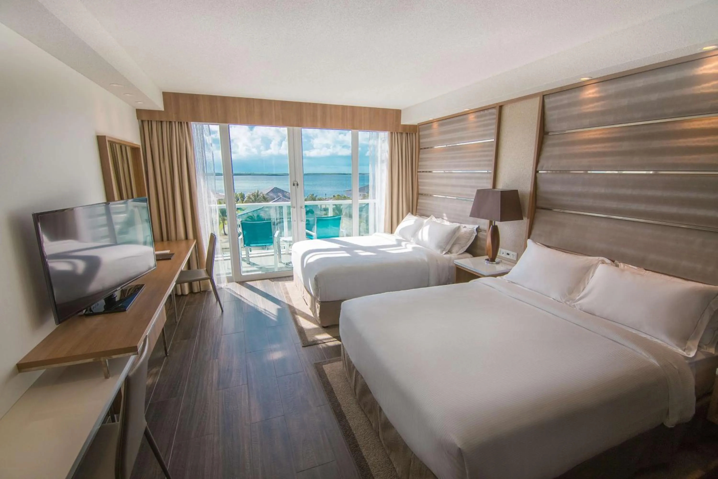 Bed in Resorts World Bimini