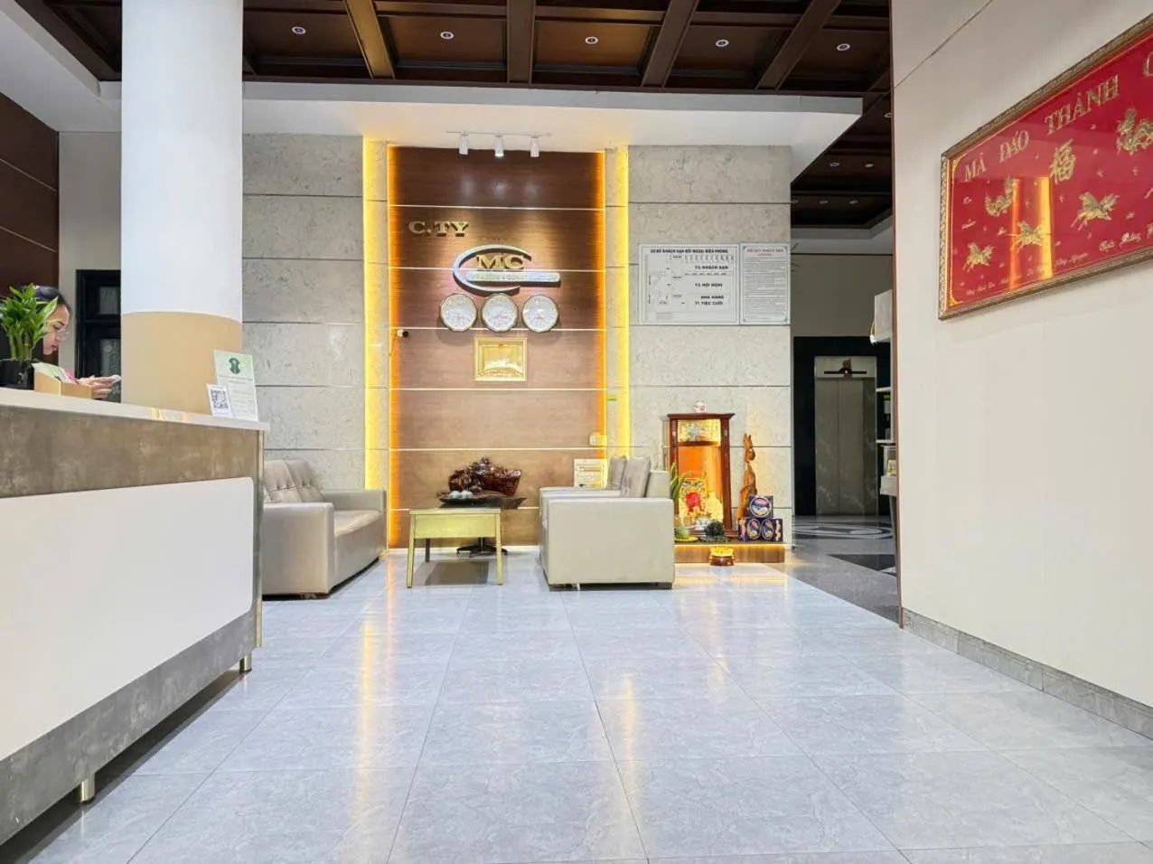 Facade/entrance in Khách Sạn Đối Ngoại Biên Phòng