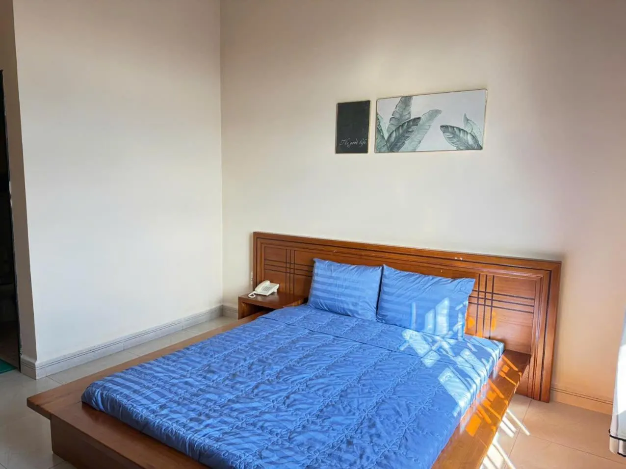 Bed in Khách Sạn Đối Ngoại Biên Phòng
