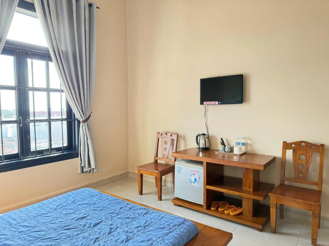 TV and multimedia, Bed in Khách Sạn Đối Ngoại Biên Phòng