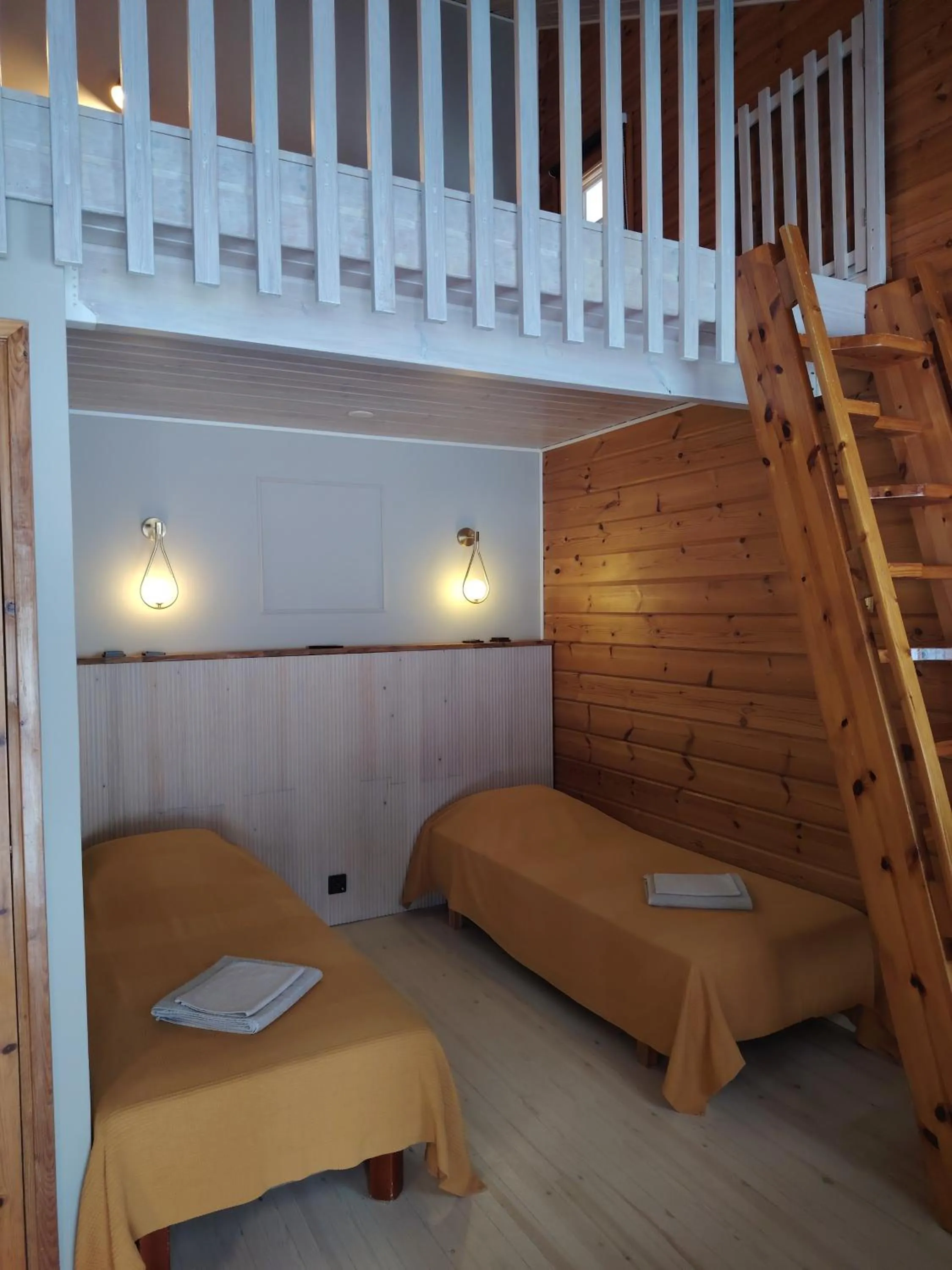 Bed in Hotelli Hirsiranta